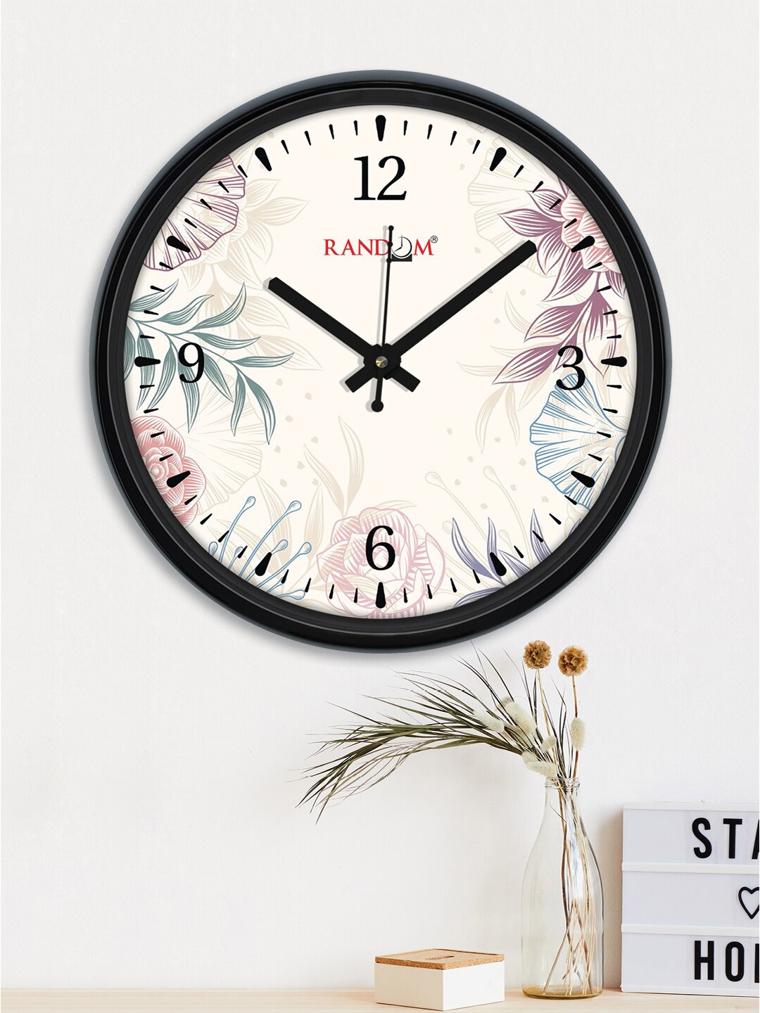 

RANDOM Black & White Printed Contemporary Wall Clock