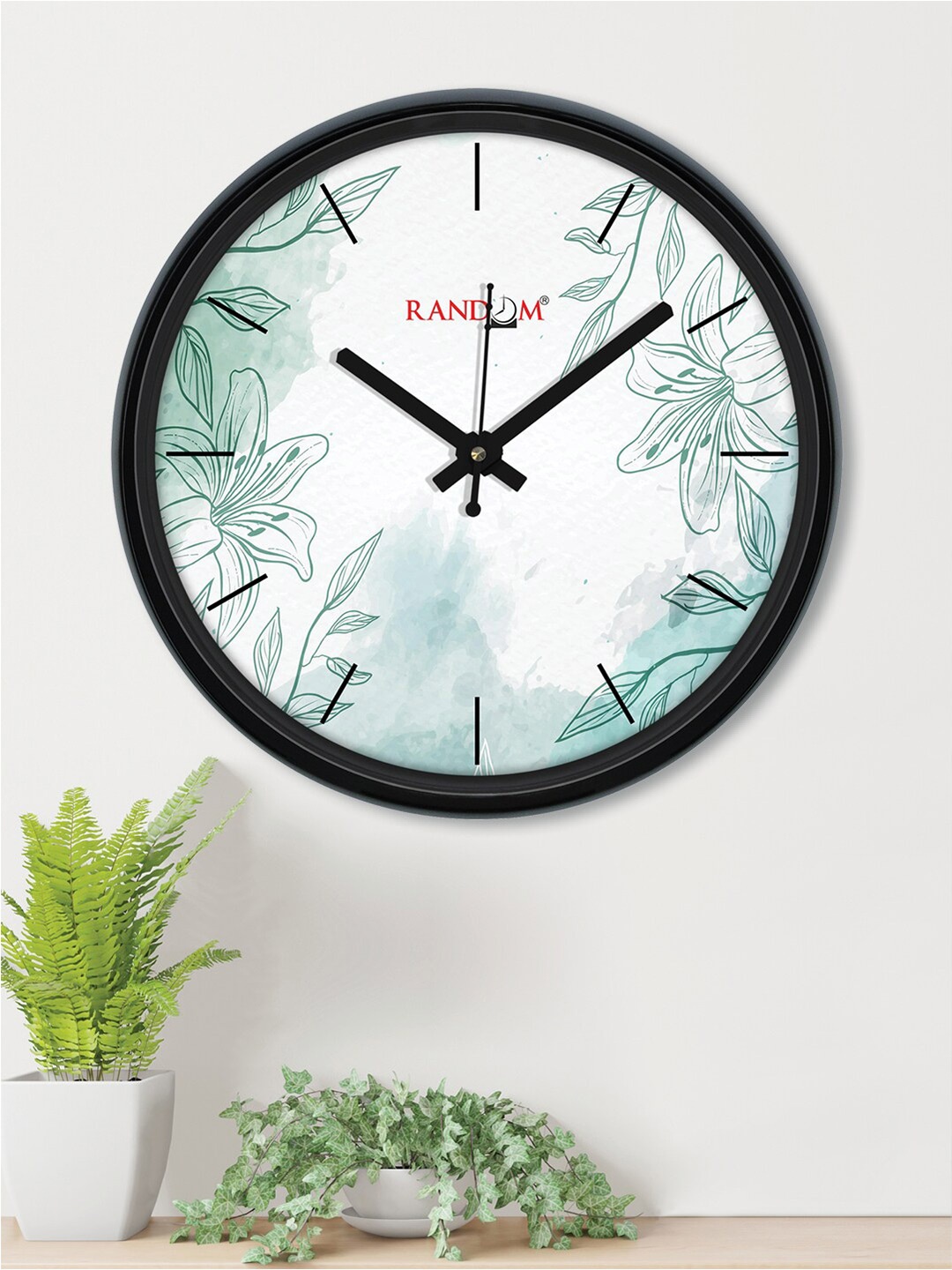 

RANDOM Black & White Printed Contemporary Wall Clock