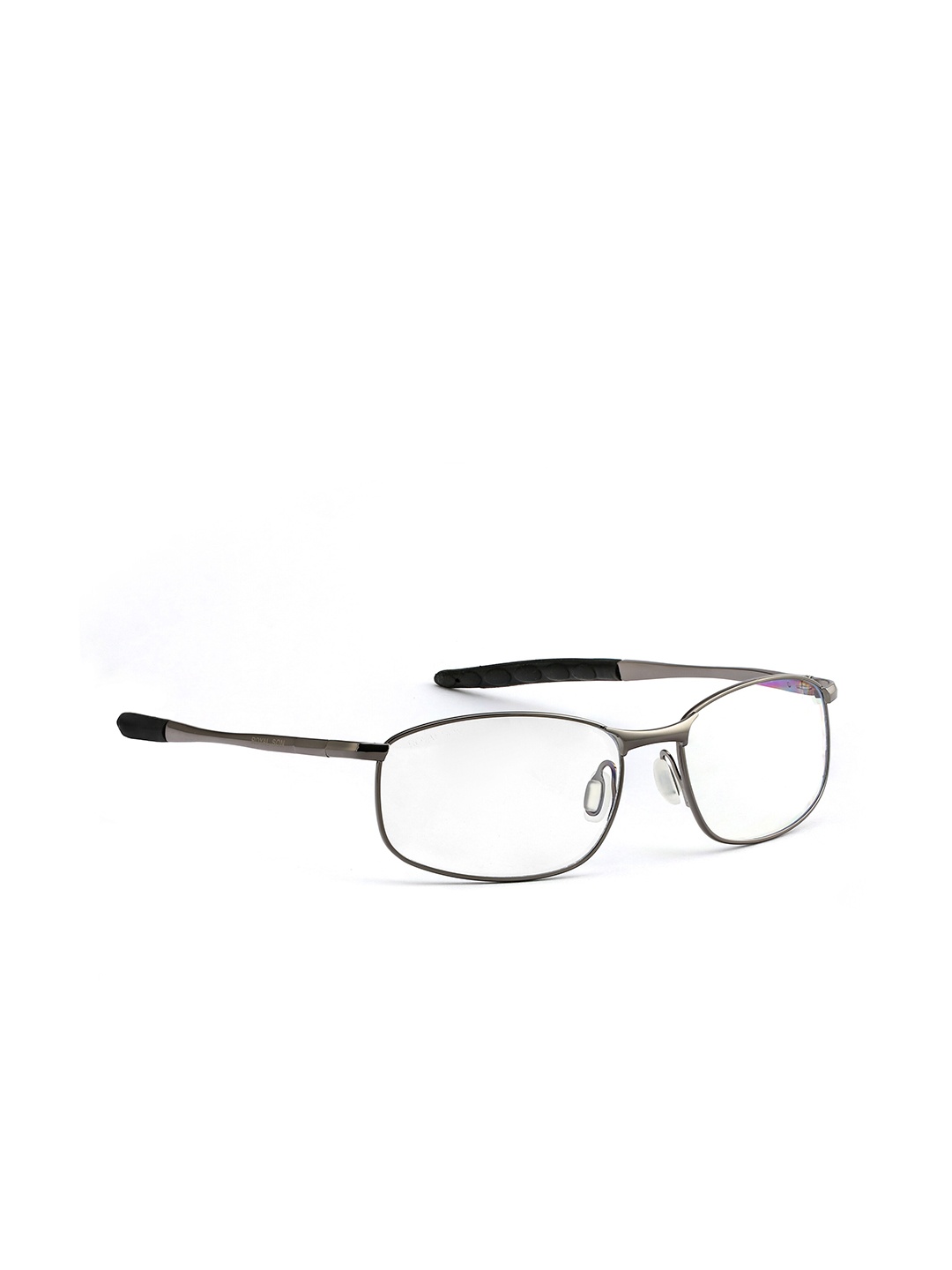 

ROYAL SON Men Full Rim Oval Frames, Grey