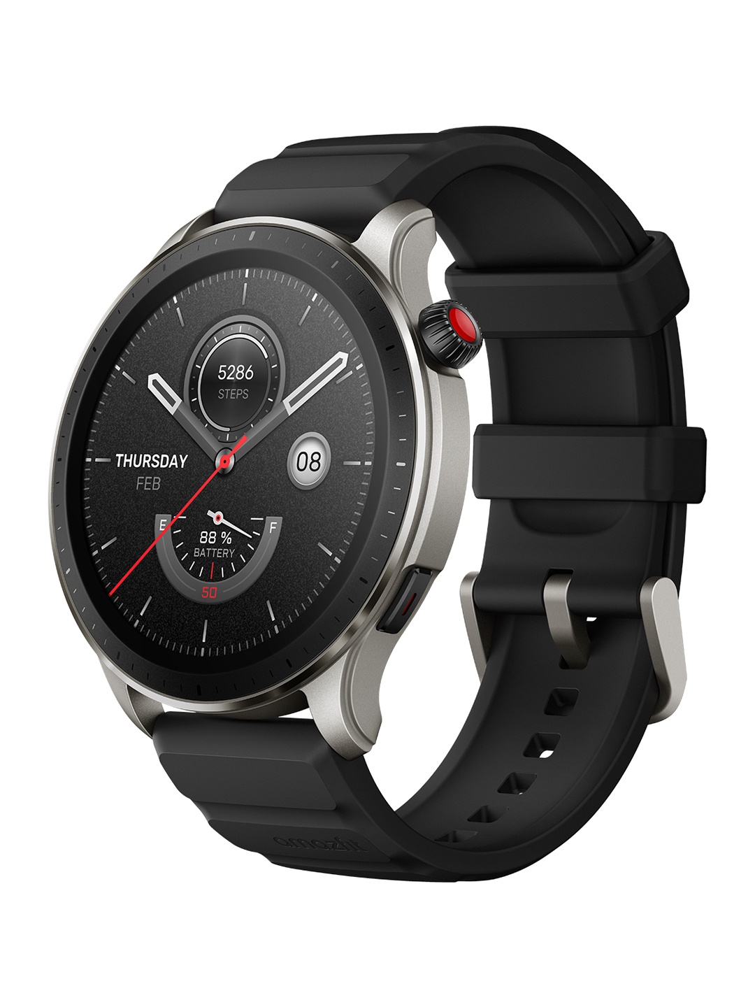 

Amazfit GTR 4 Bluetooth 1.43'' HD AMOLED Display Smartwatch A2166, Black