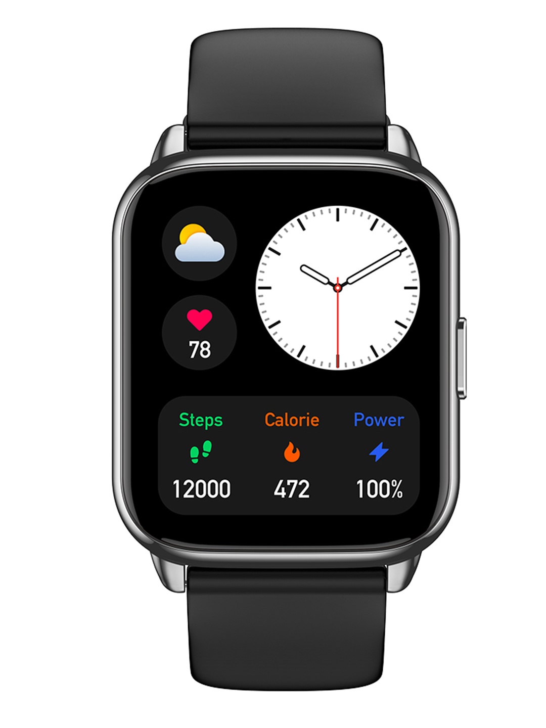

Amazfit POP 2 Ultra-Large Amoled Display Smart Watch, Black