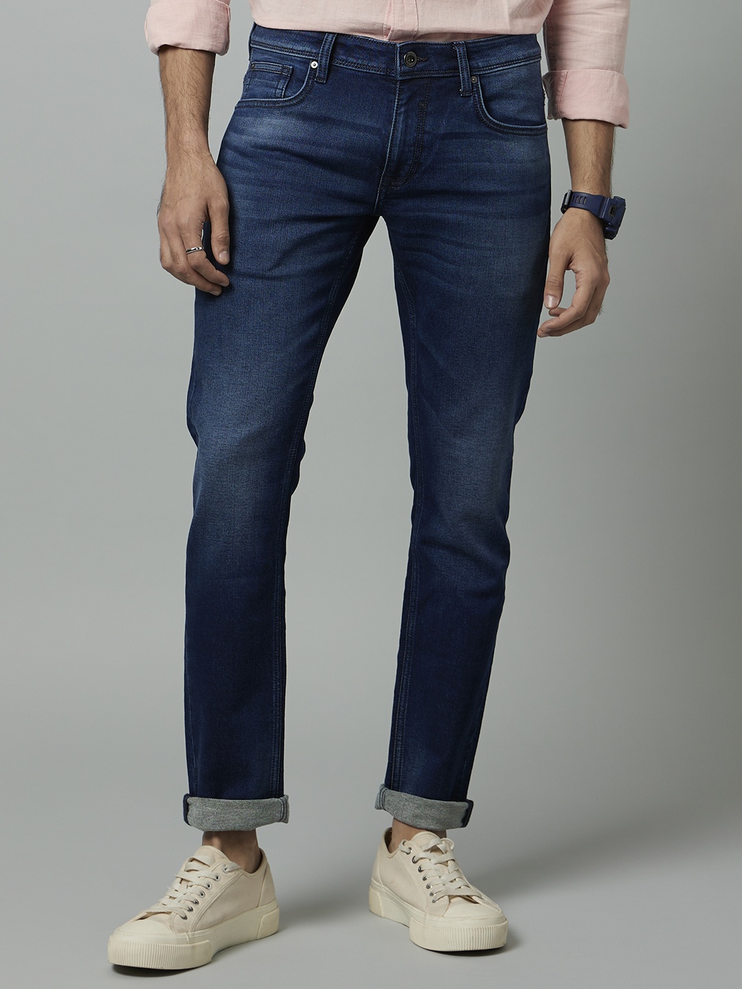 

Celio Men Blue Jean Boyfriend Fit Stretchable Jeans