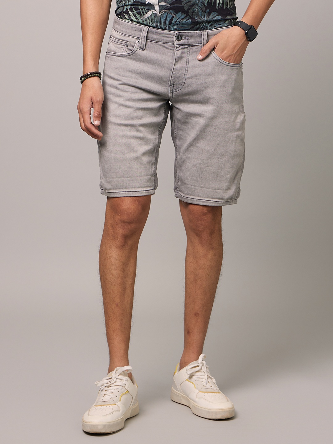 

Celio Men Chino Shorts, Grey