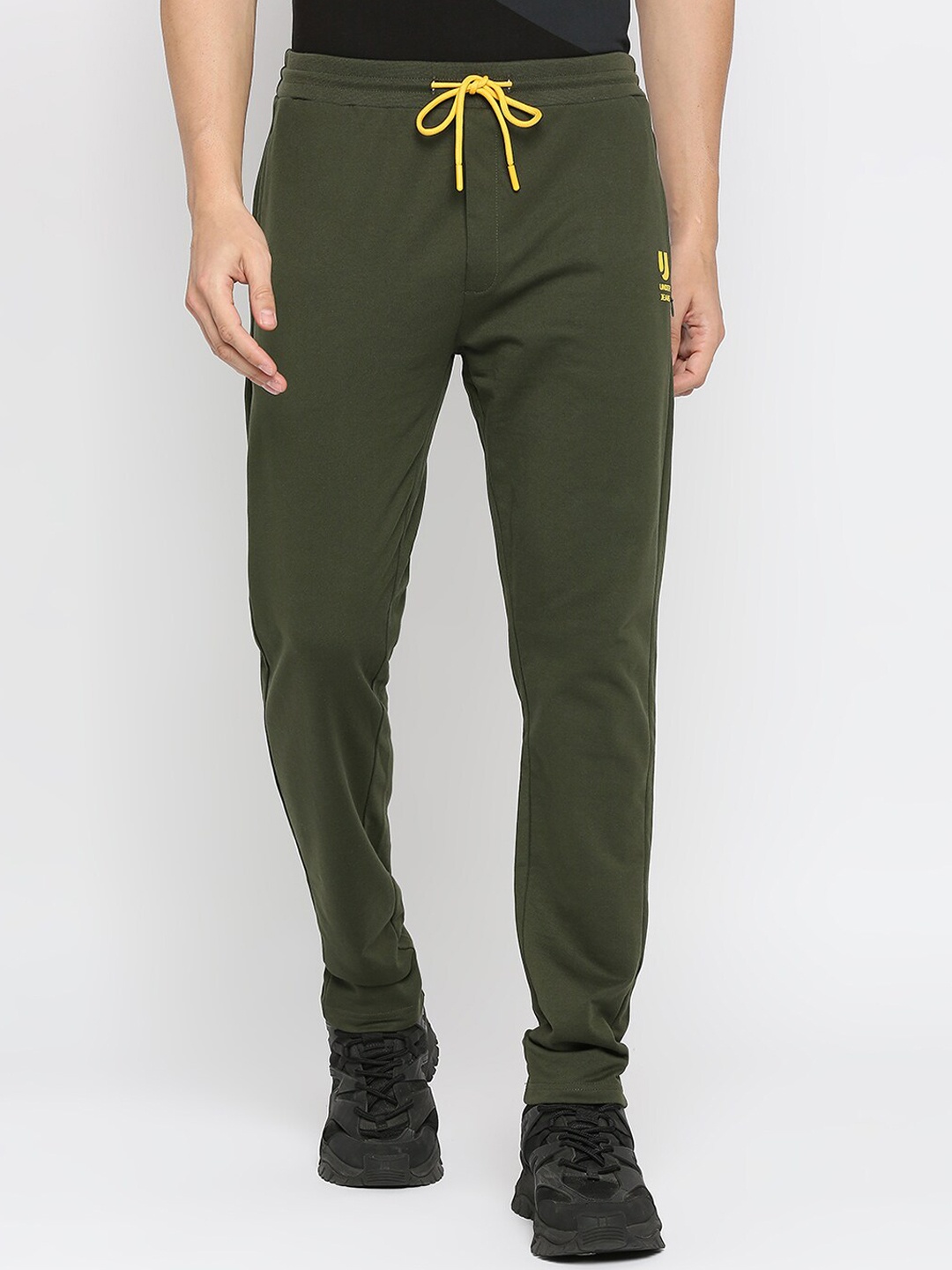 

Underjeans by Spykar Men Track Pants, Olive