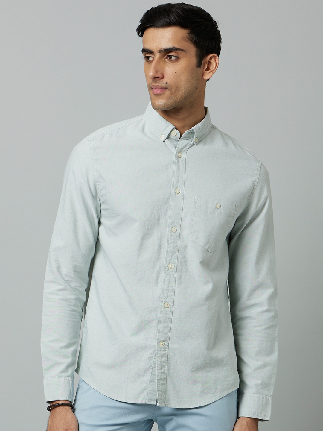 

Celio Men Cotton Classic Casual Shirt, Off white