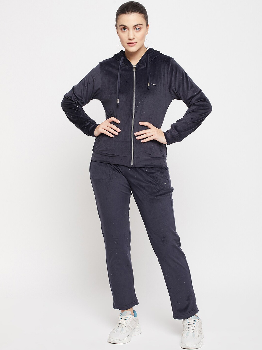 

Okane Women Hooded Tracksuits, Navy blue