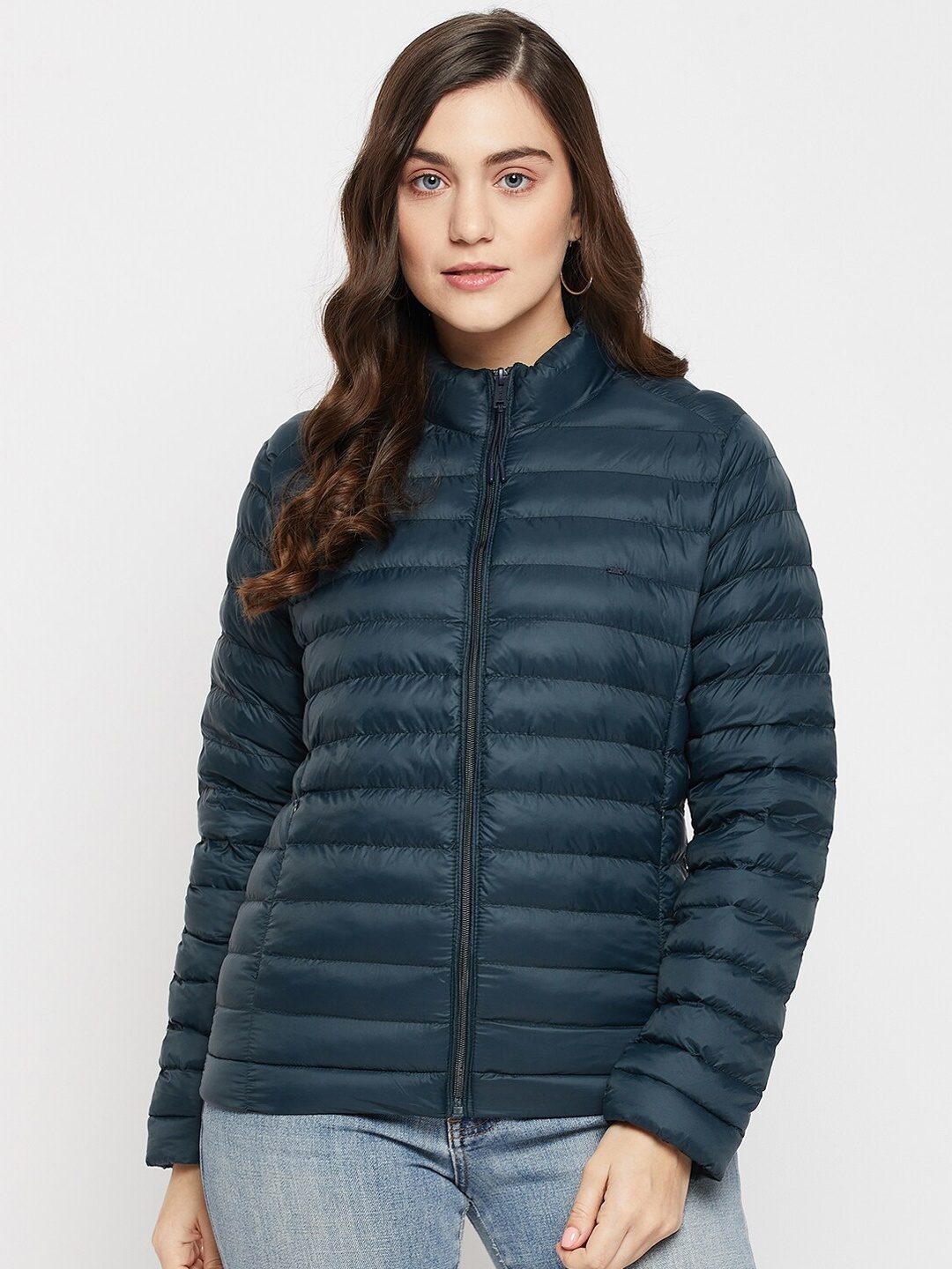 

Okane Women Plus Size Lightweight Padded Jacket, Green