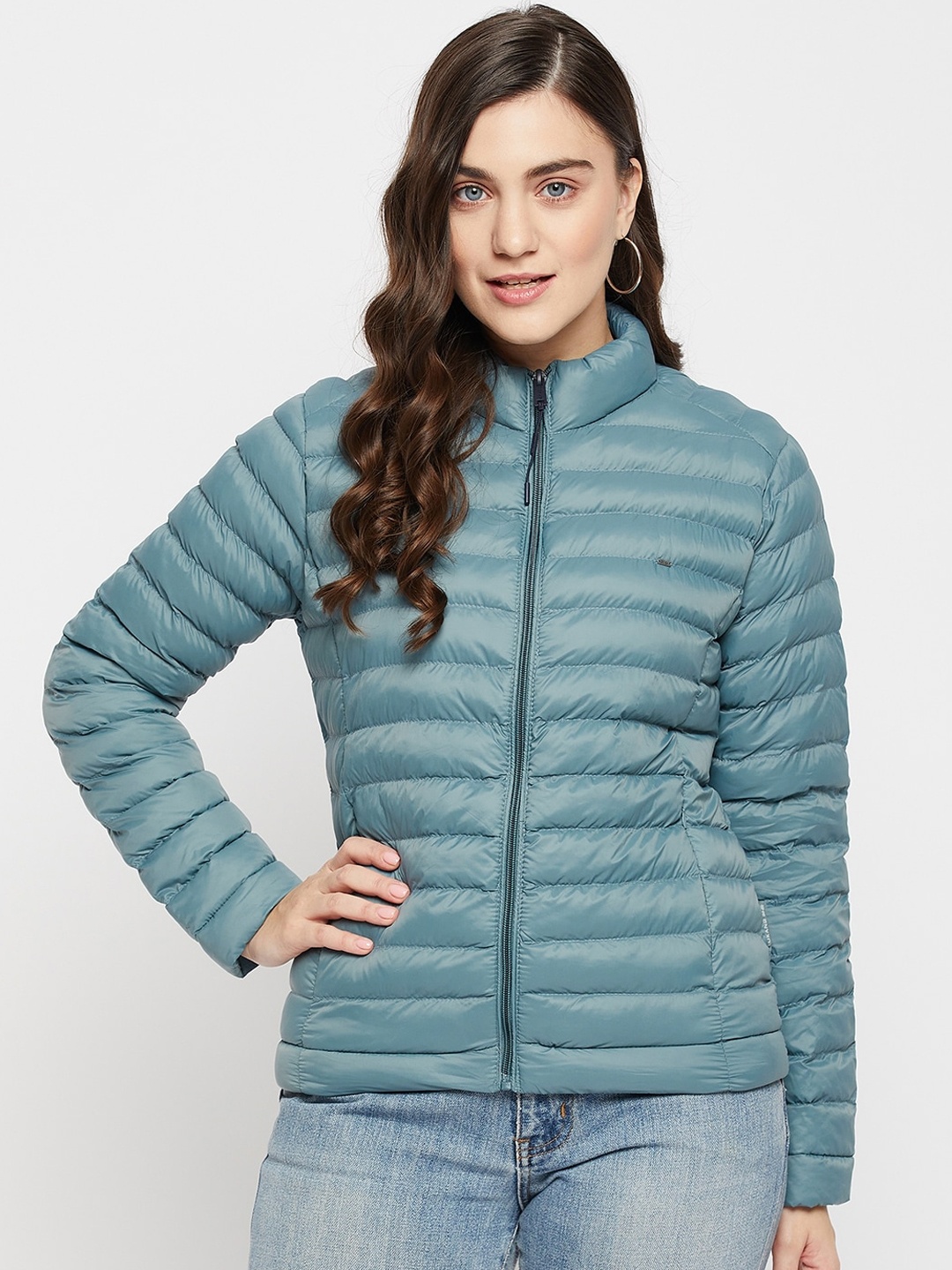 

Okane Women Lightweight Puffer Jacket, Blue