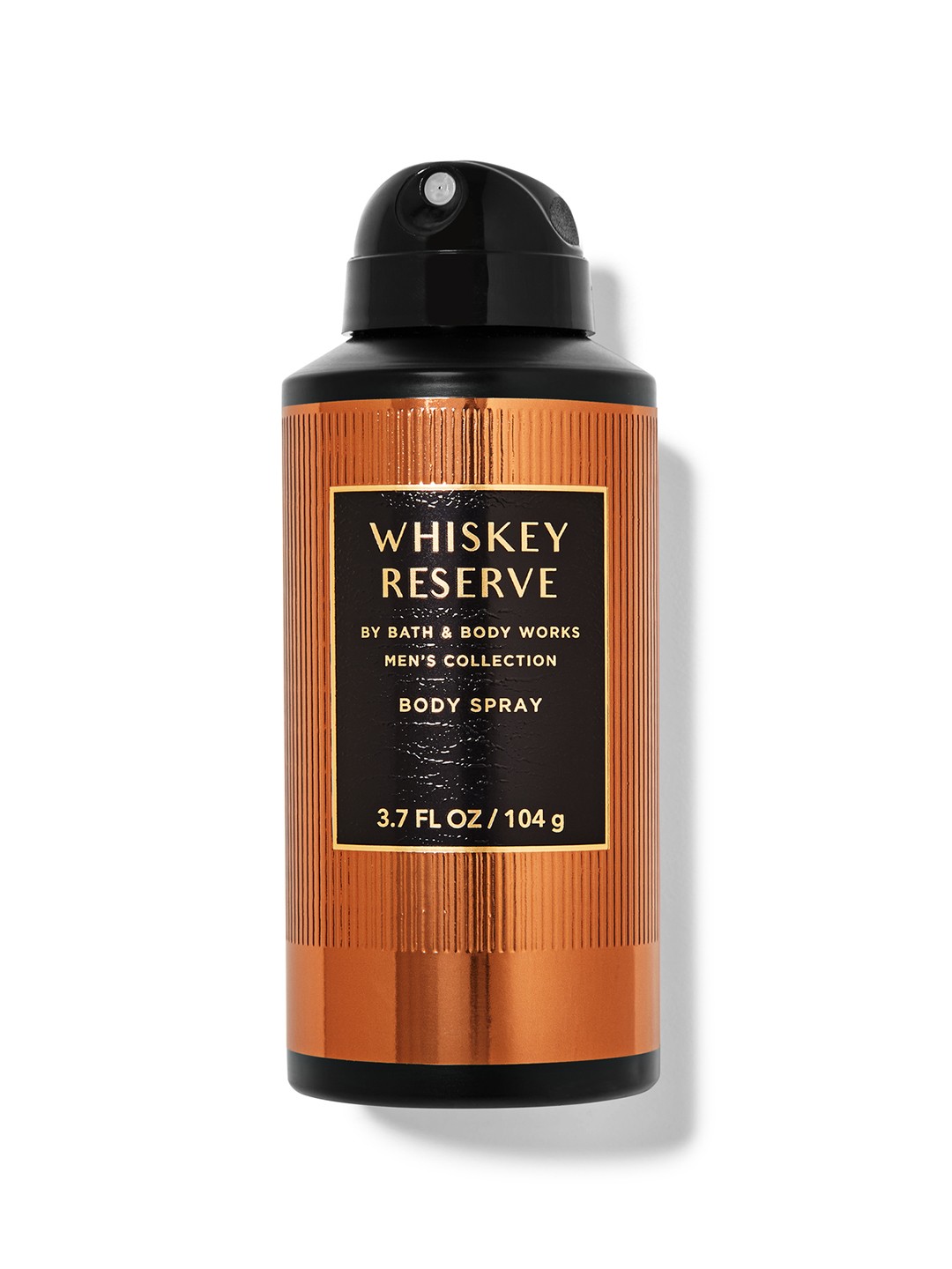 

Bath & Body Works Men Whiskey Reserve Body Spray - 104g, Gold