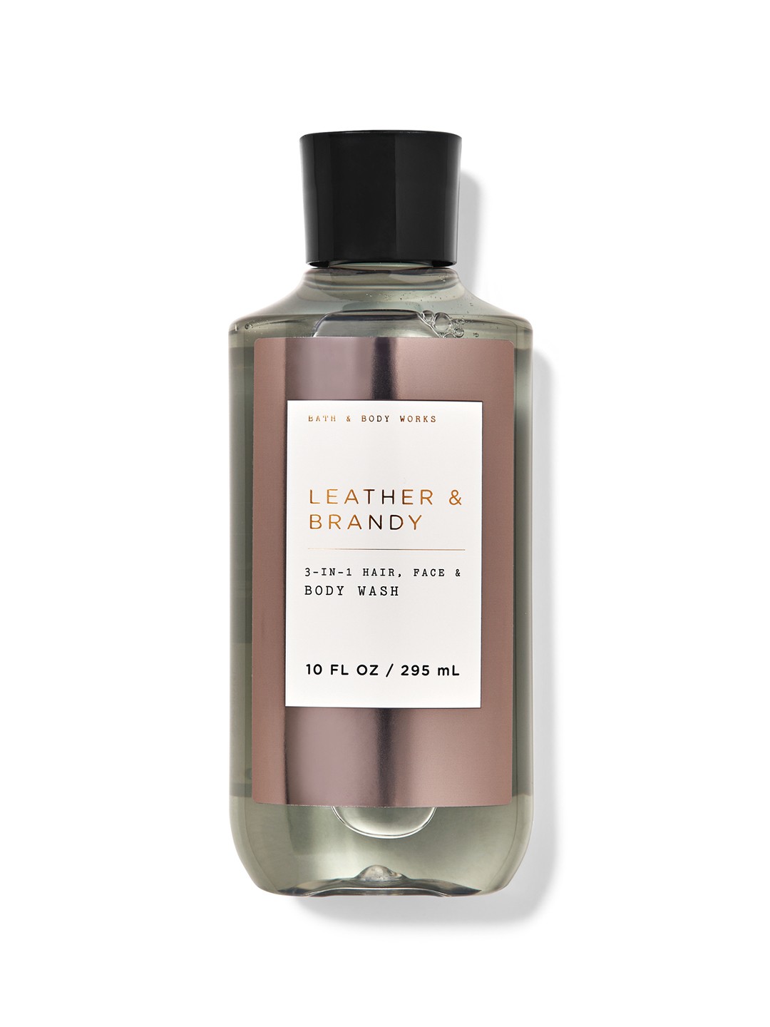 

Bath & Body Works Men Leather & Brandy 3-in-1 Hair Face & Body Wash - 295ml, Pink