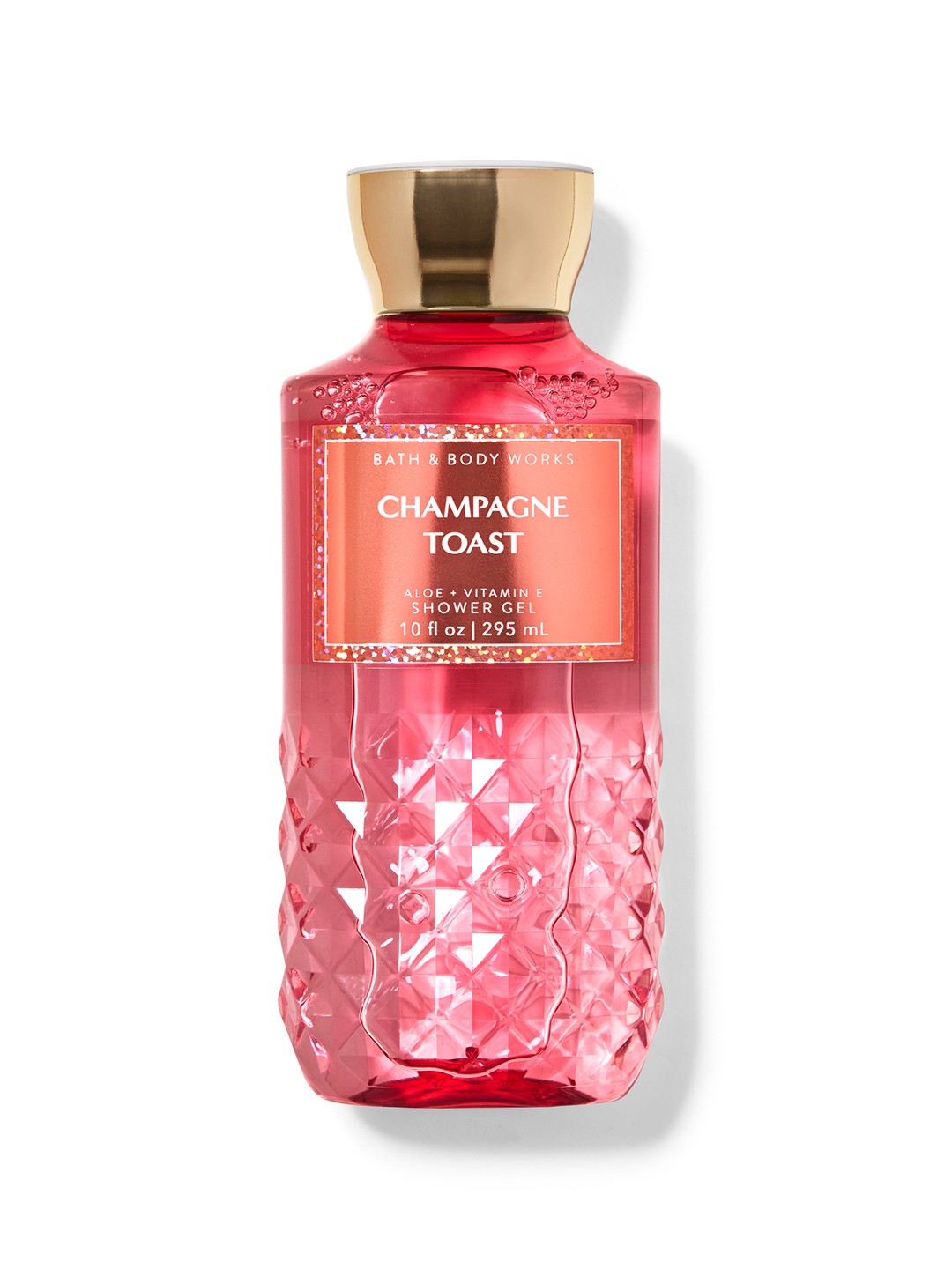 

Bath & Body Works Champagne Toast Shower Gel with Aloe & Vitamin E - 295ml, Pink