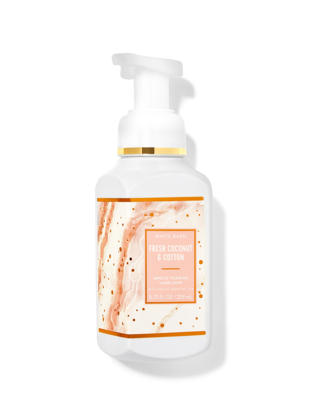 

Bath & Body Works Fresh Coconut & Cotton Gentle Foaming Hand Soap - 259 ml, White