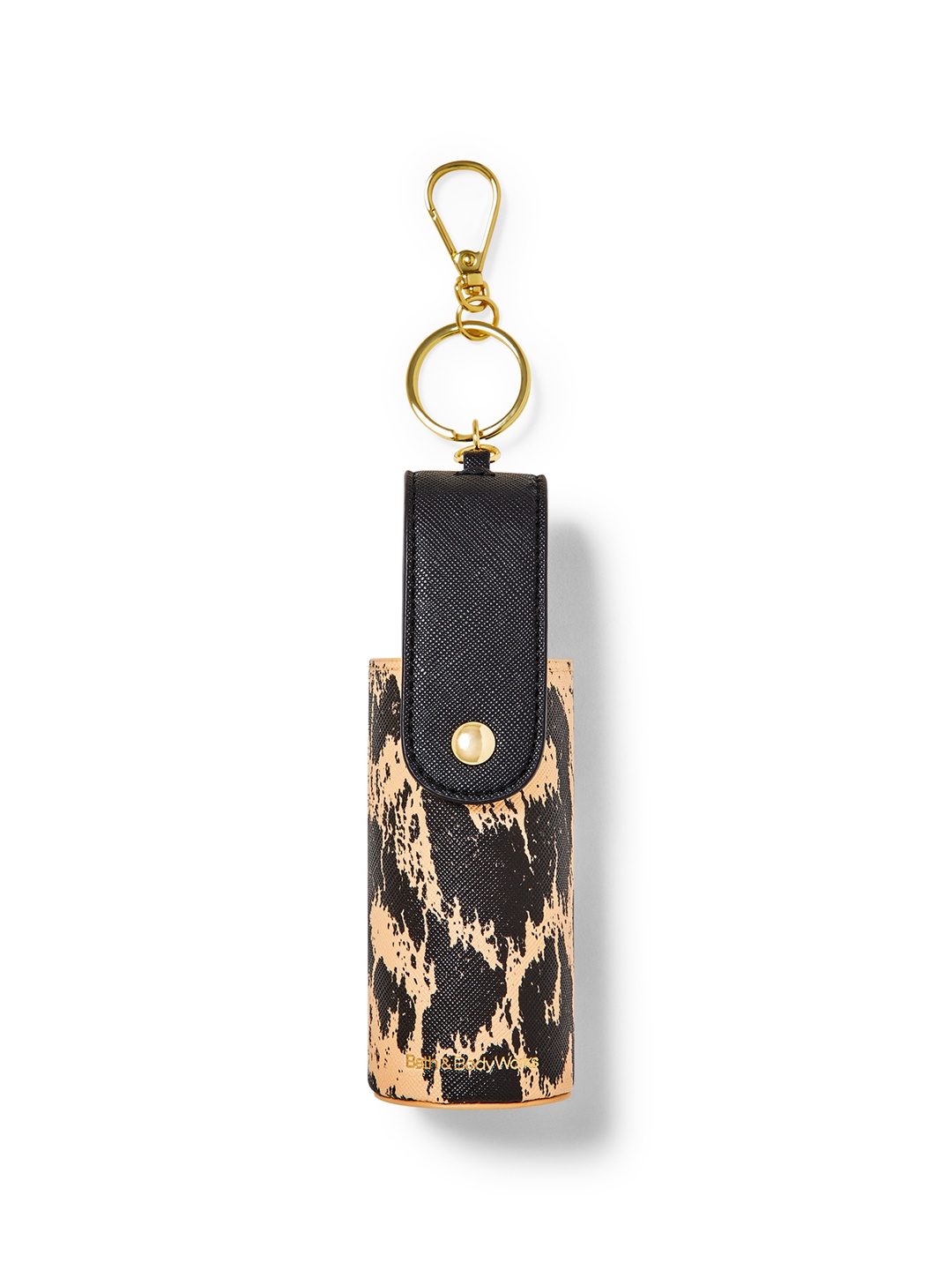 

Bath & Body Works Cheetah Snap Case PocketBac Holder - Black & Yellow