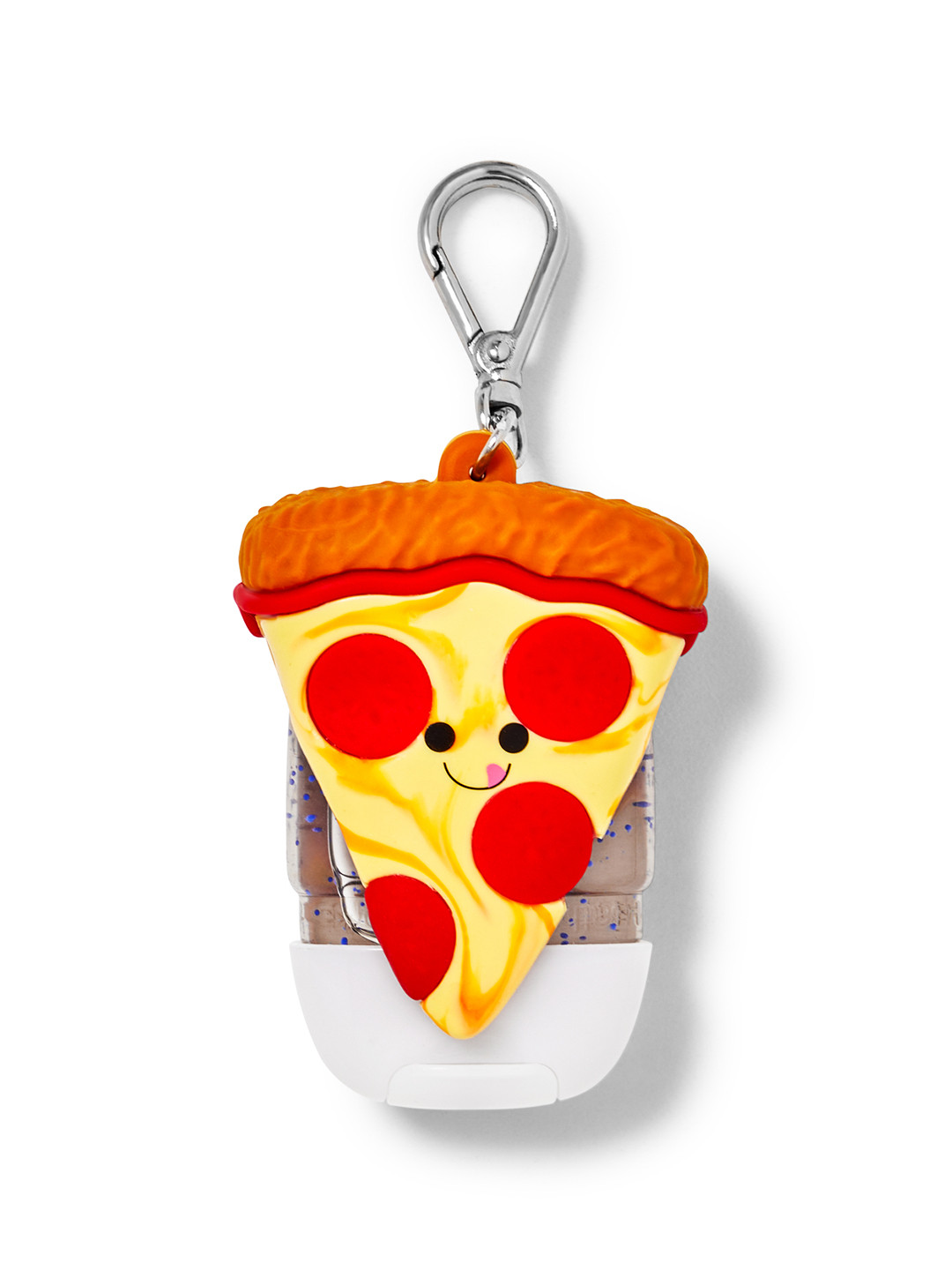 

Bath & Body Works Happy Pizza Slice PocketBac Holder - Yellow & Red