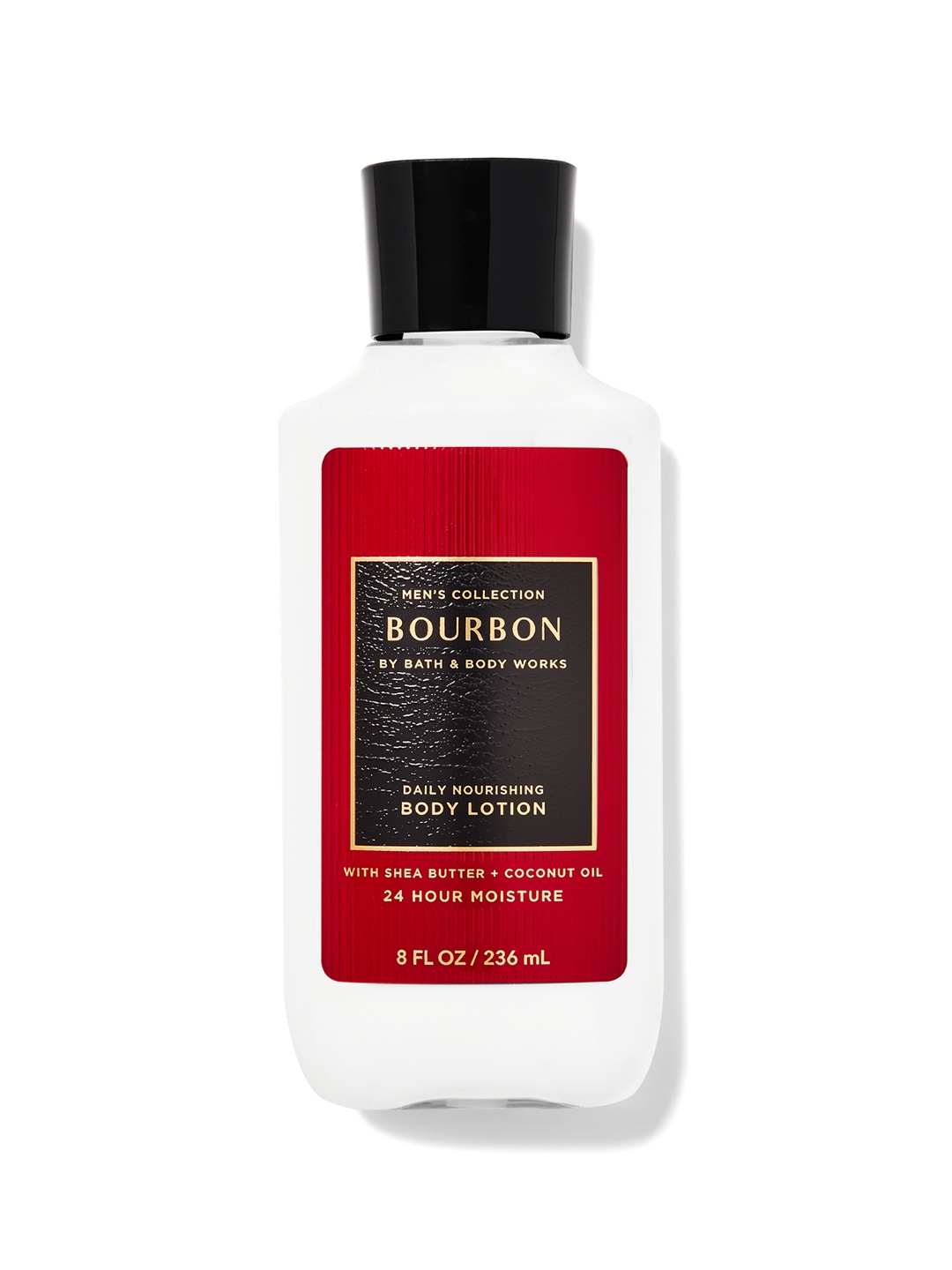 

Bath & Body Works Bourbon Daily Nourishing Body Lotion with Shea Butter - 236 ml, White