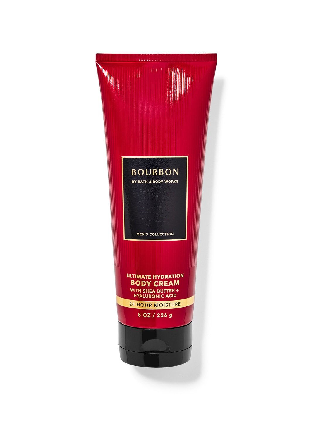 

Bath & Body Works Bourbon Ultimate Hydration Body Cream with Shea Butter - 226 g, Red