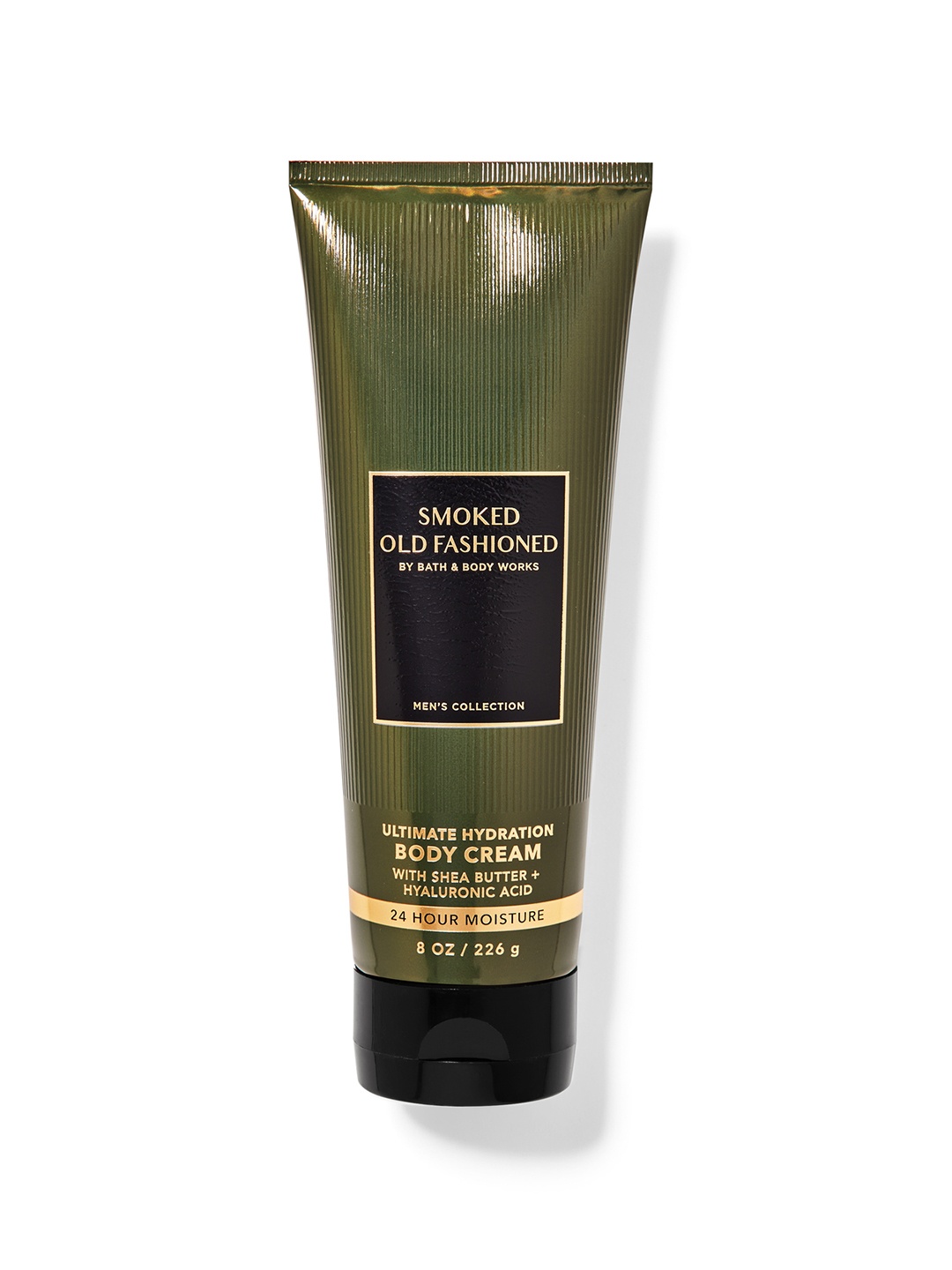 

Bath & Body Works Smoked Old Fashioned Ultimate Hydration Body Cream with Shea Butter-226g, Olive