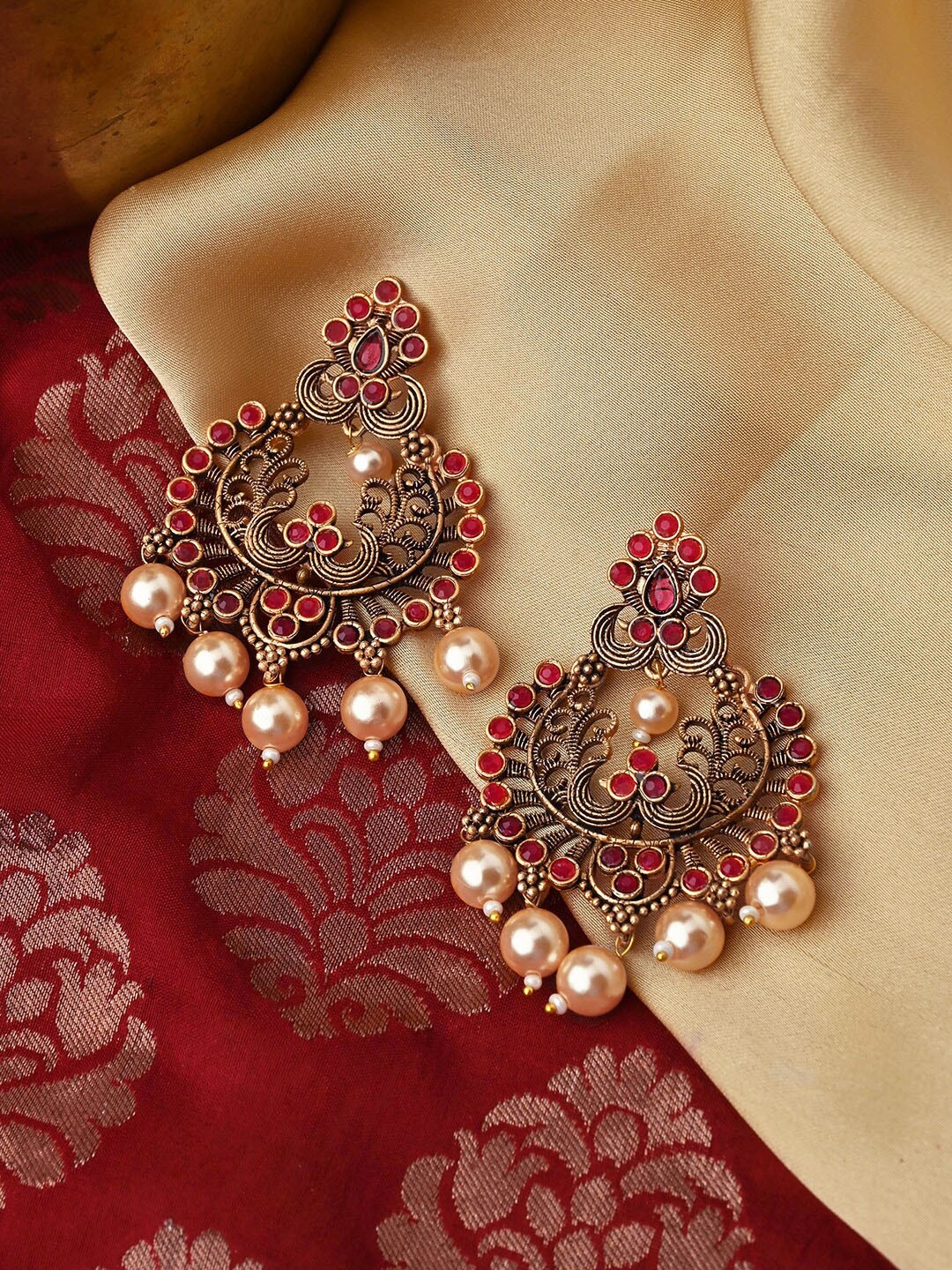 

TEEJH Contemporary Drop Earrings, Gold