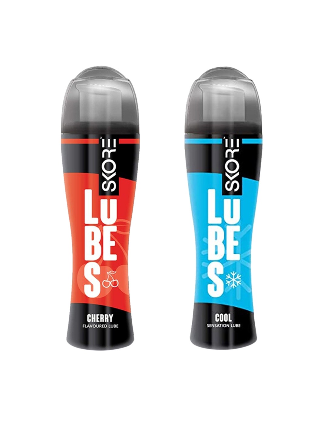 

SKORE Pack of 2 Cherry + Cool Sensation Lubes, Nude