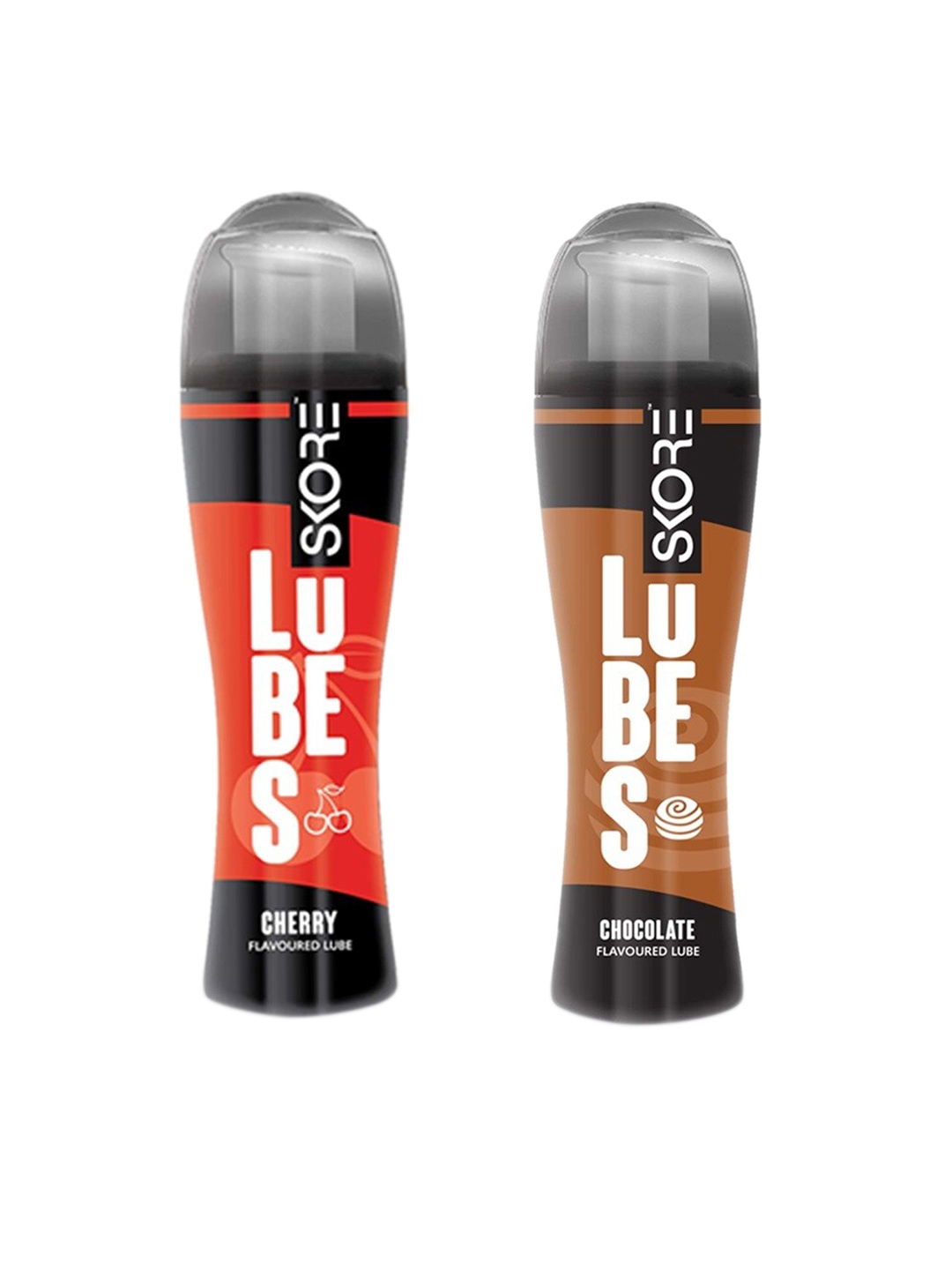 

SKORE Pack of 2 Cherry + Chocolate Lubes, Nude