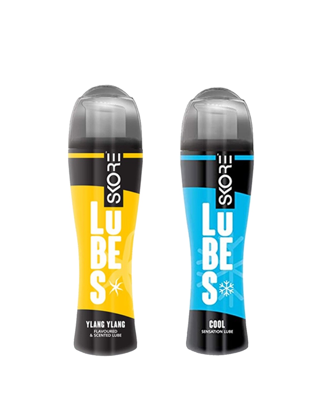 

SKORE Set Of 2 Ylang-Ylang + Cool-Lubes Lubricants, Nude