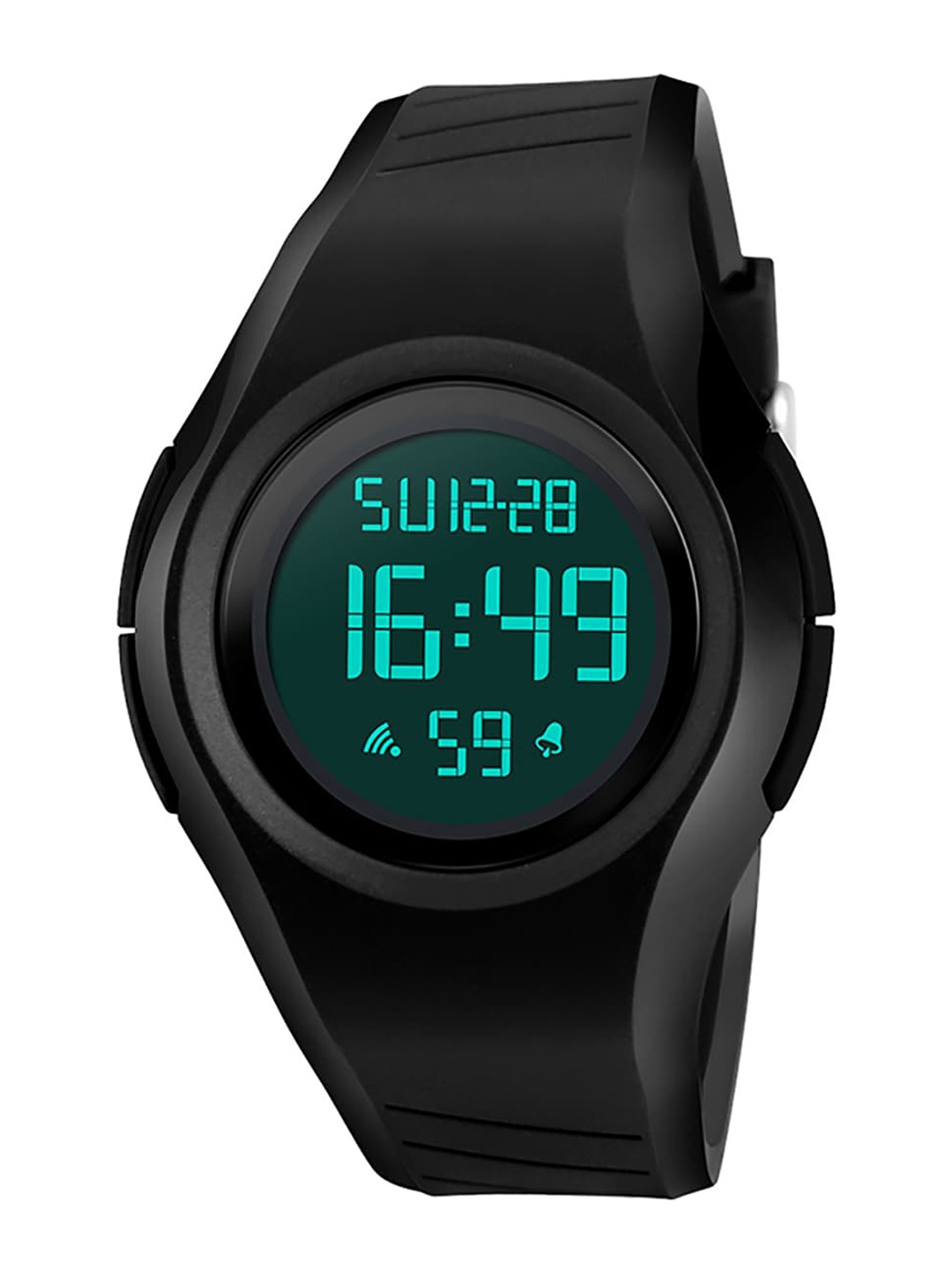 

Skmei Unisex Green Dial & Black Straps Digital Multi Function Watch Skmei 1269