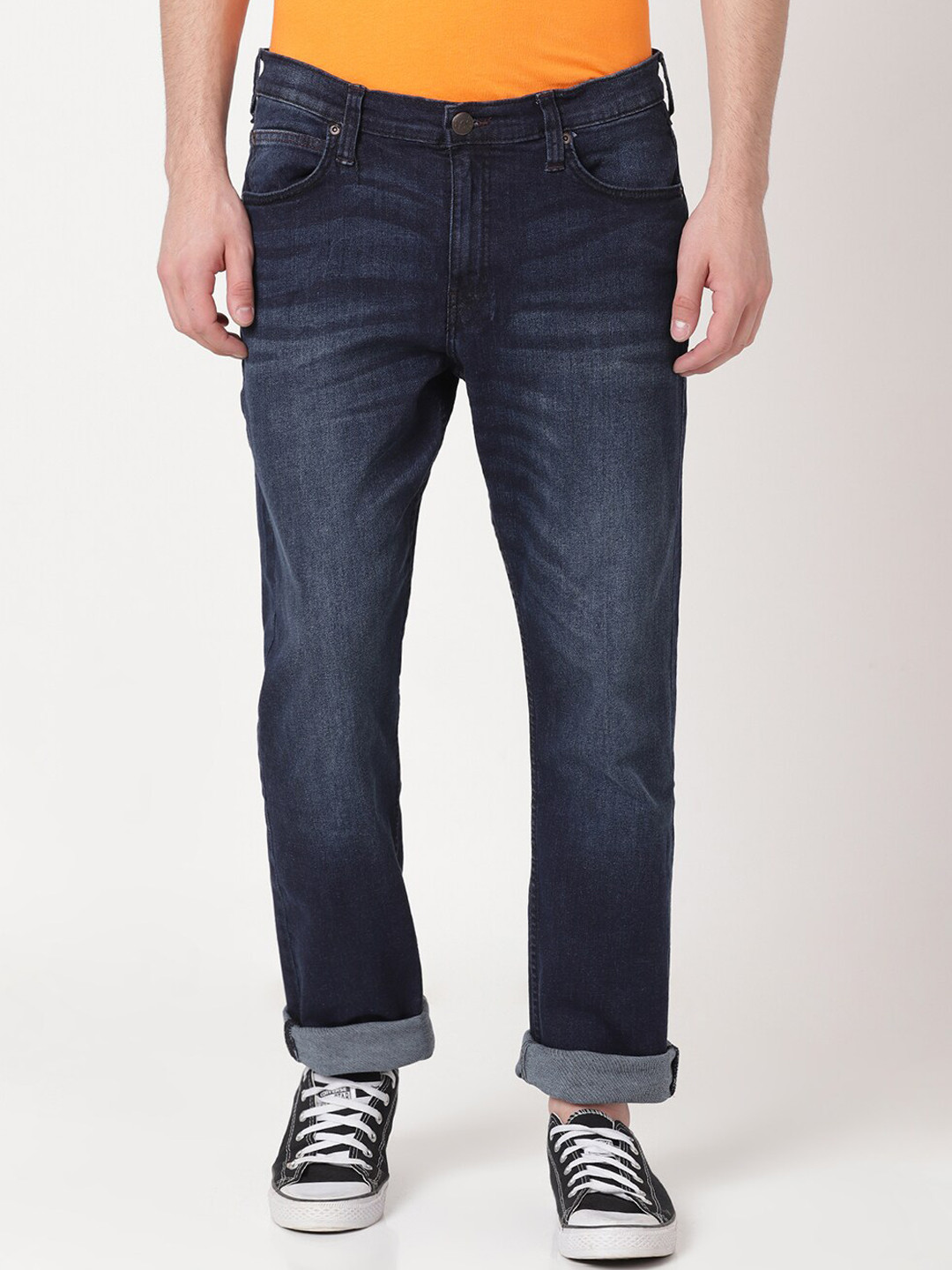 

Lee Men Rodeo Light Fade Stretchable Jeans, Blue