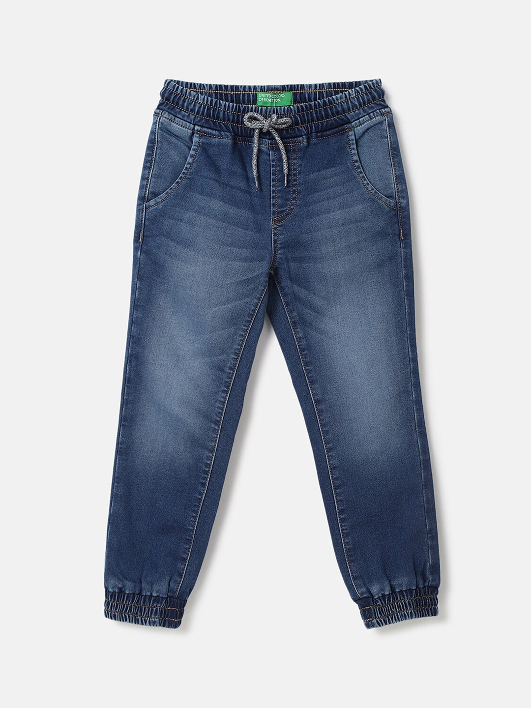 

United Colors of Benetton Kids Boys Regular Fit Joggers, Blue