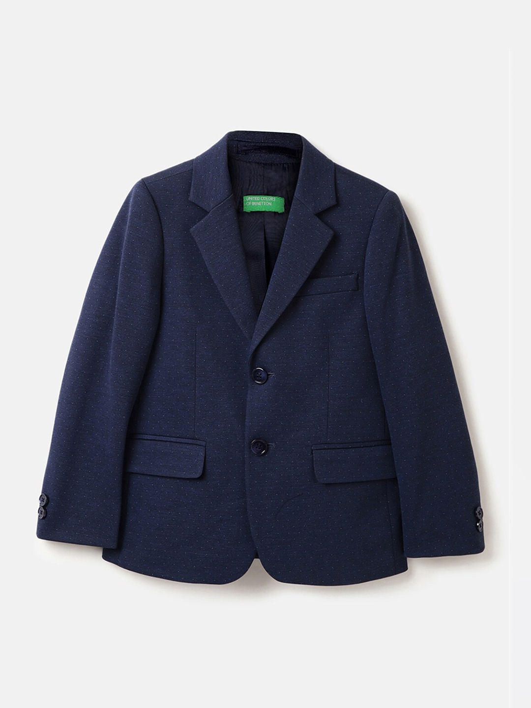 

United Colors of Benetton Infant Boys Single-Breasted Casual Blazer, Blue