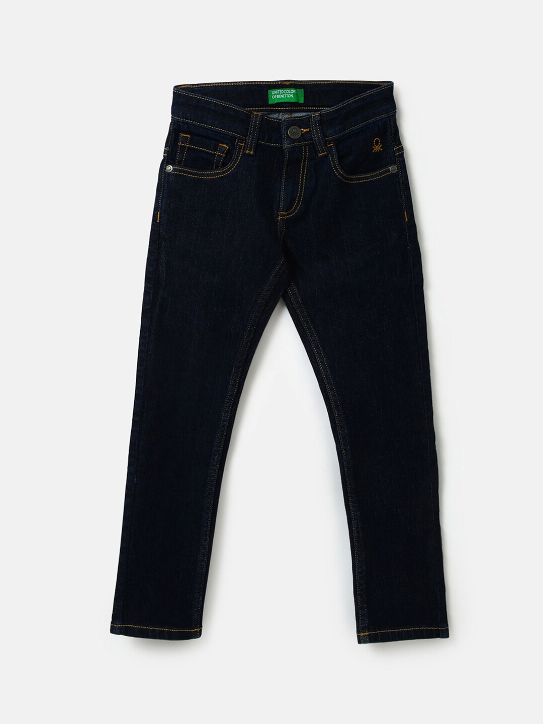 

United Colors of Benetton Boys Slim Fit Jeans, Navy blue