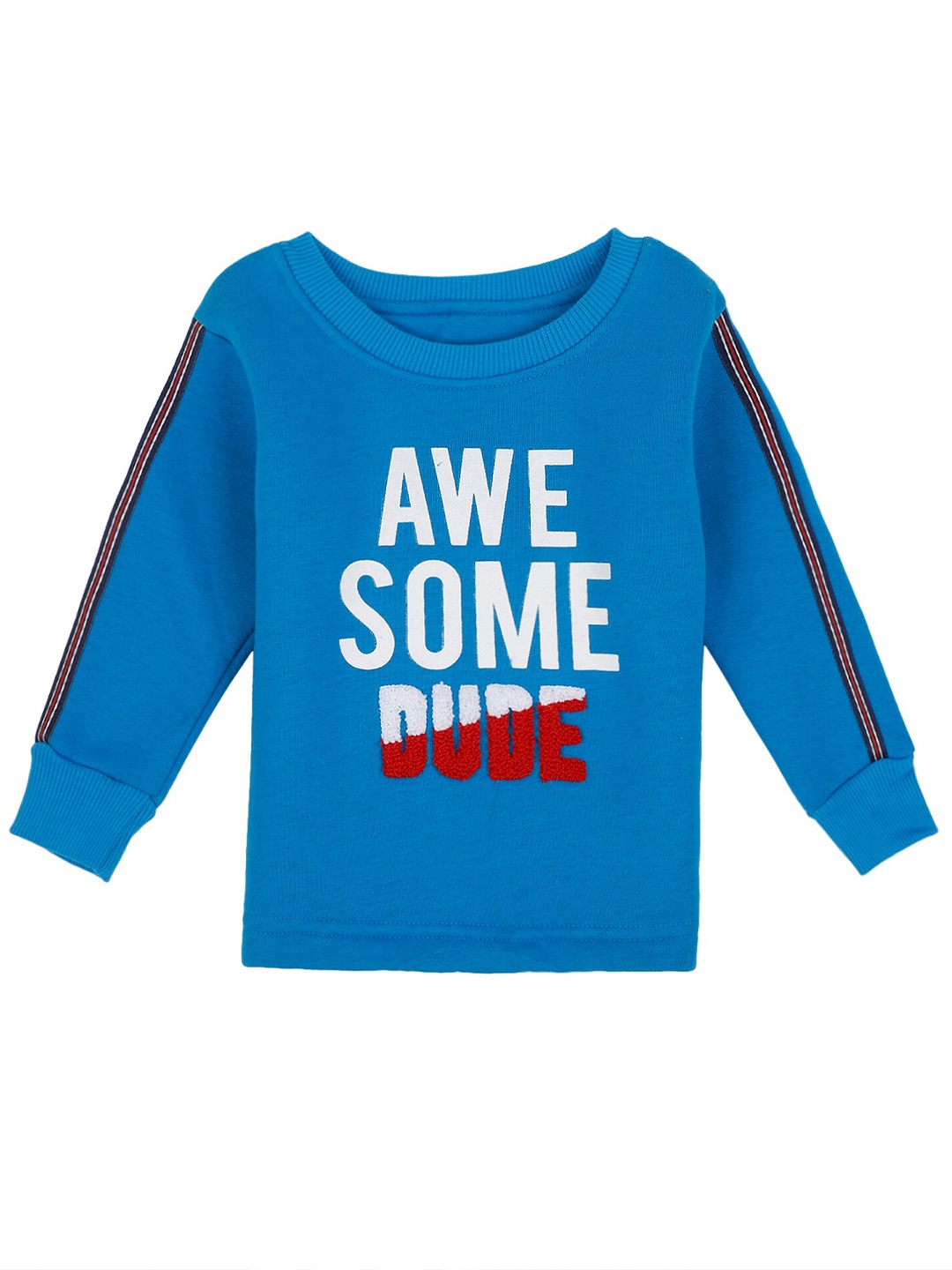 

Bodycare Kids Boys Typography Printed Cotton T-shirt, Blue