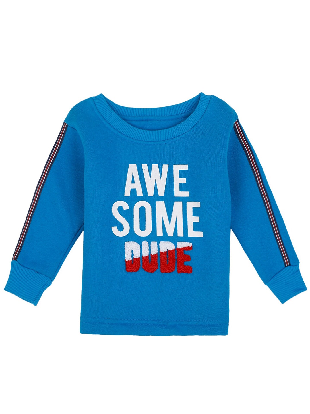 

Bodycare Kids Boys Typography Printed Cotton T-shirt, Blue