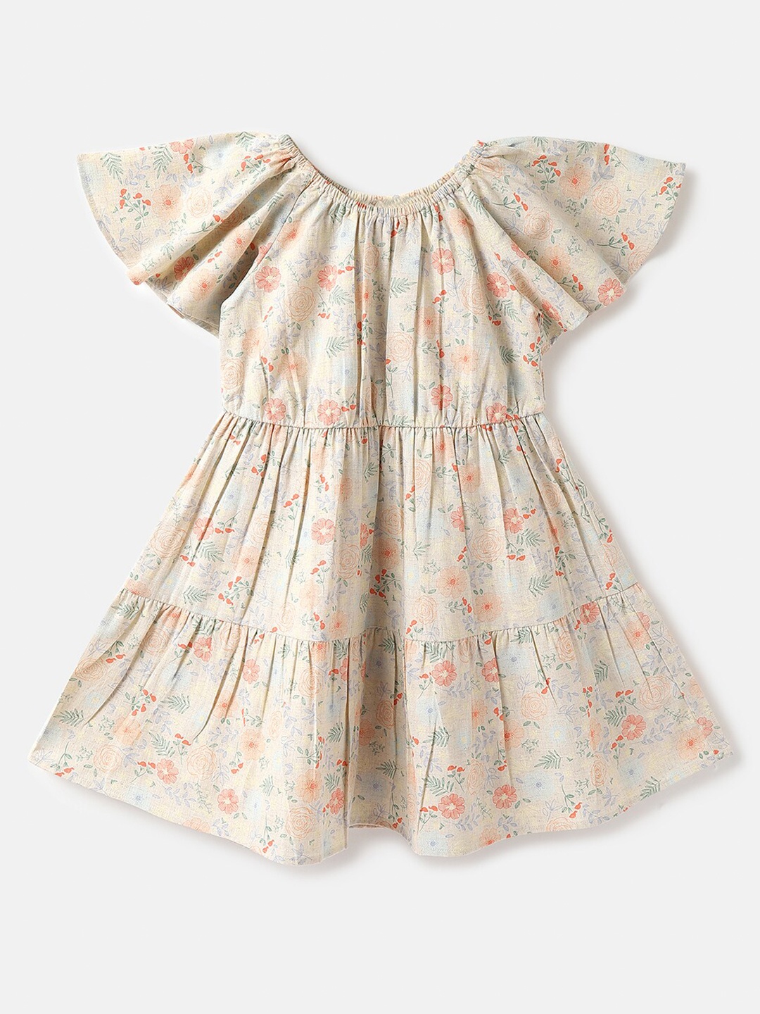 

United Colors of Benetton Floral Dress, Blue