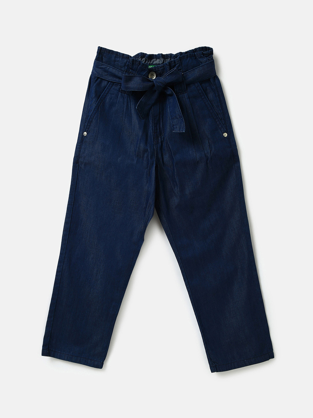 

United Colors of Benetton Girls Mid-Rise Jeans, Blue