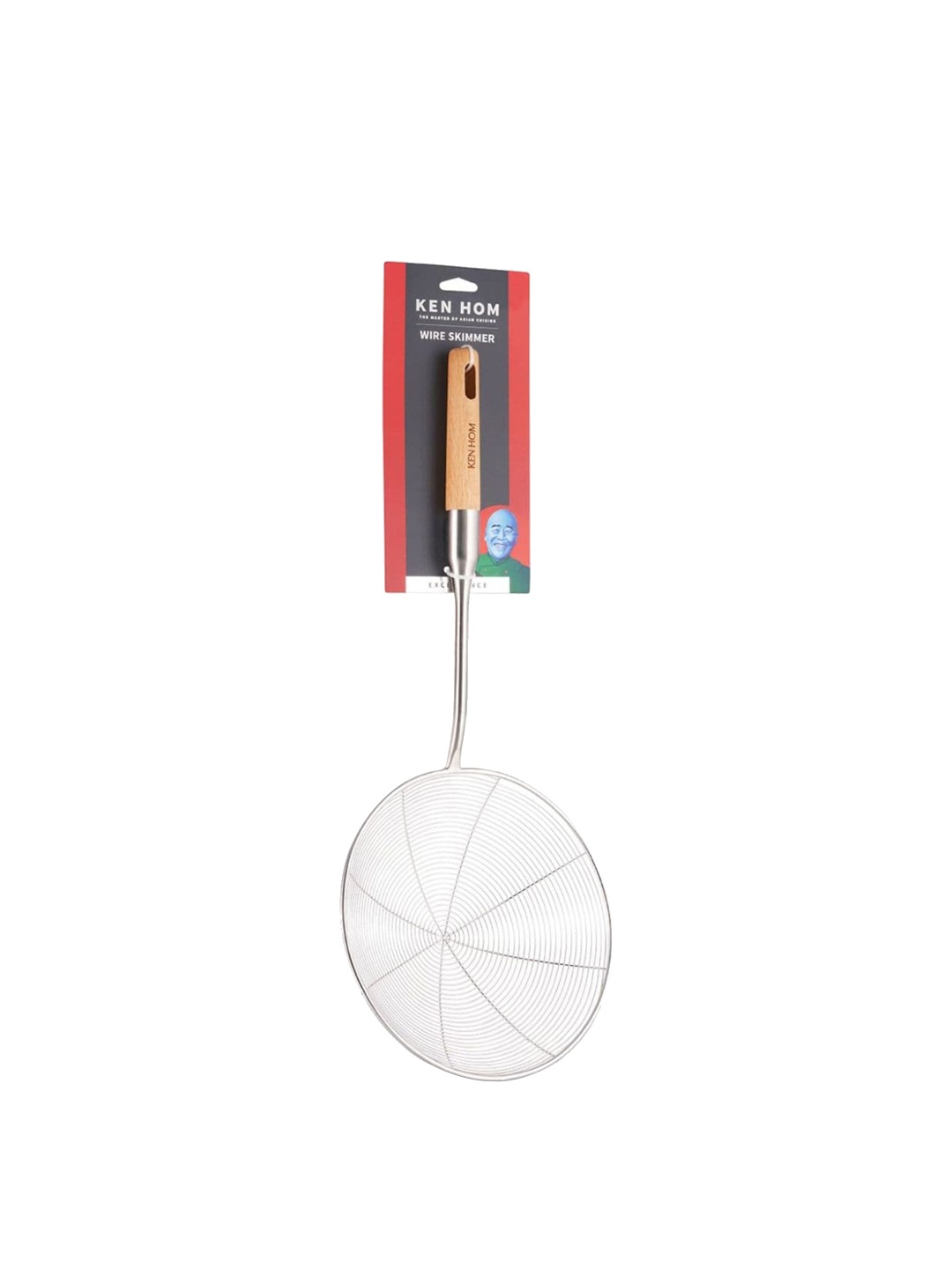 

KEN HOM Brown Stainless Steel Skimmer