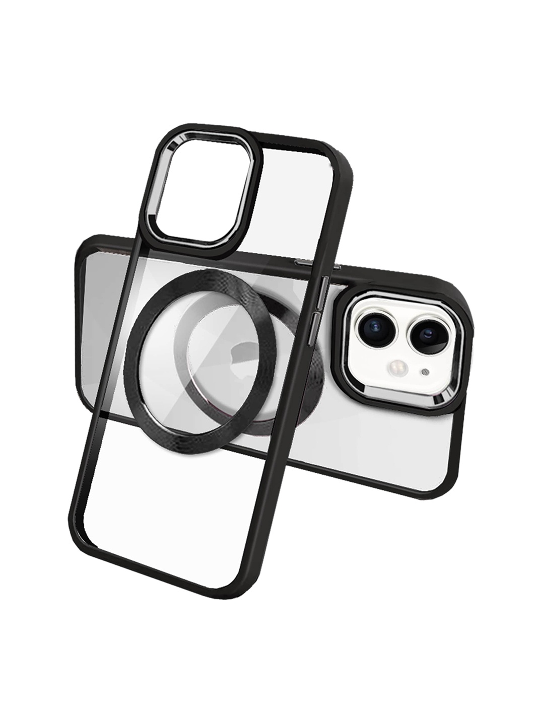 

Karwan Mag Case Compatible iPhone 11 Phone Back Case, Black
