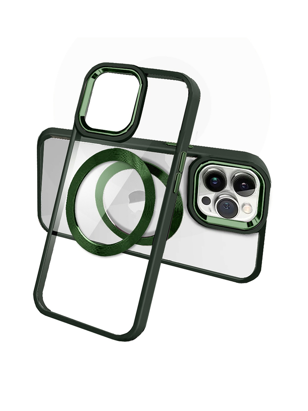 

Karwan Mag Case Compatible iPhone 11 Pro Phone Back Case, Green
