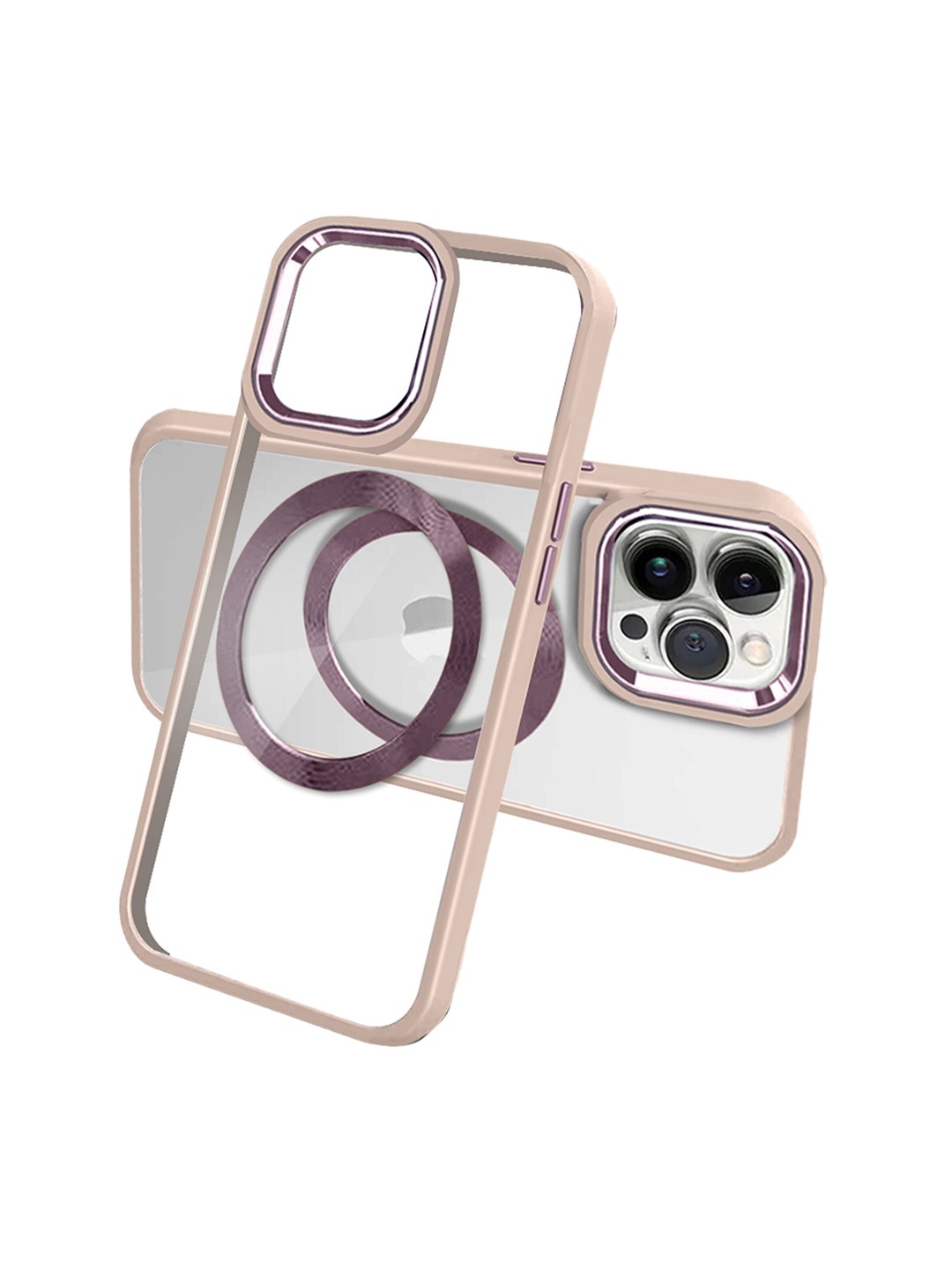 

Karwan Mag Case Compatible iPhone 13 Pro Max Phone Back Case, Pink