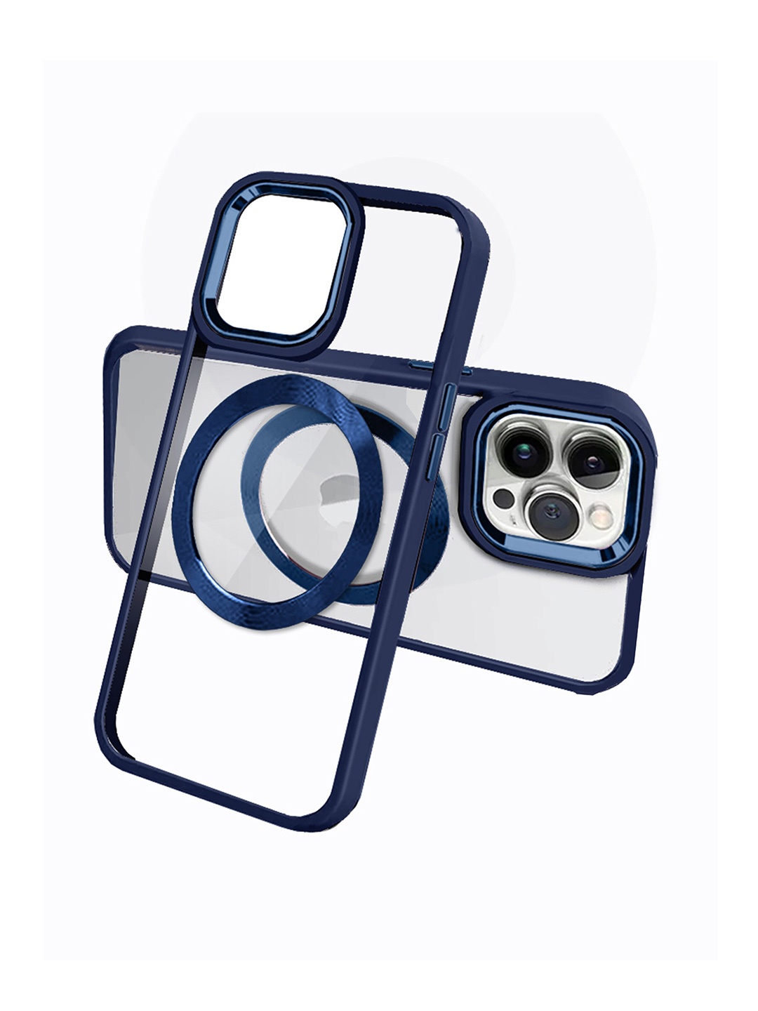 

Karwan Mag Case Compatible iPhone 13 Pro Max Phone Back Case, Blue