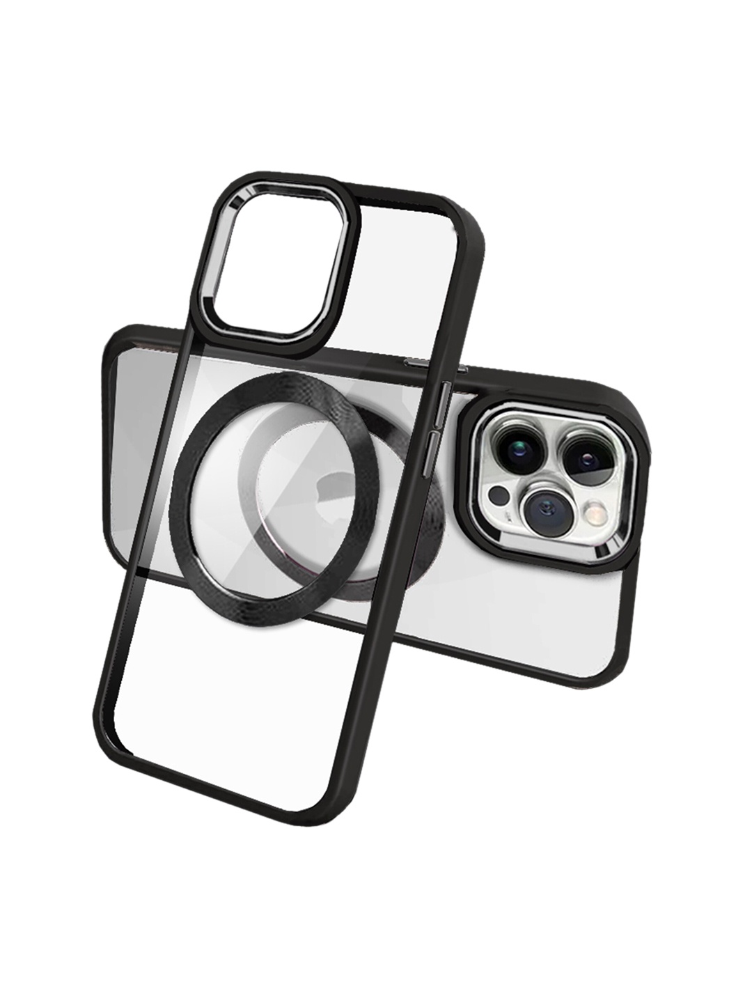 

Karwan Mag Case Compatible iPhone 13 Pro Max Phone Back Case, Black