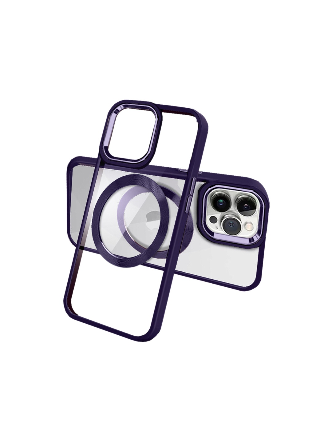 

Karwan Mag Case Compatible iPhone 13 Pro Phone Back Case, Purple
