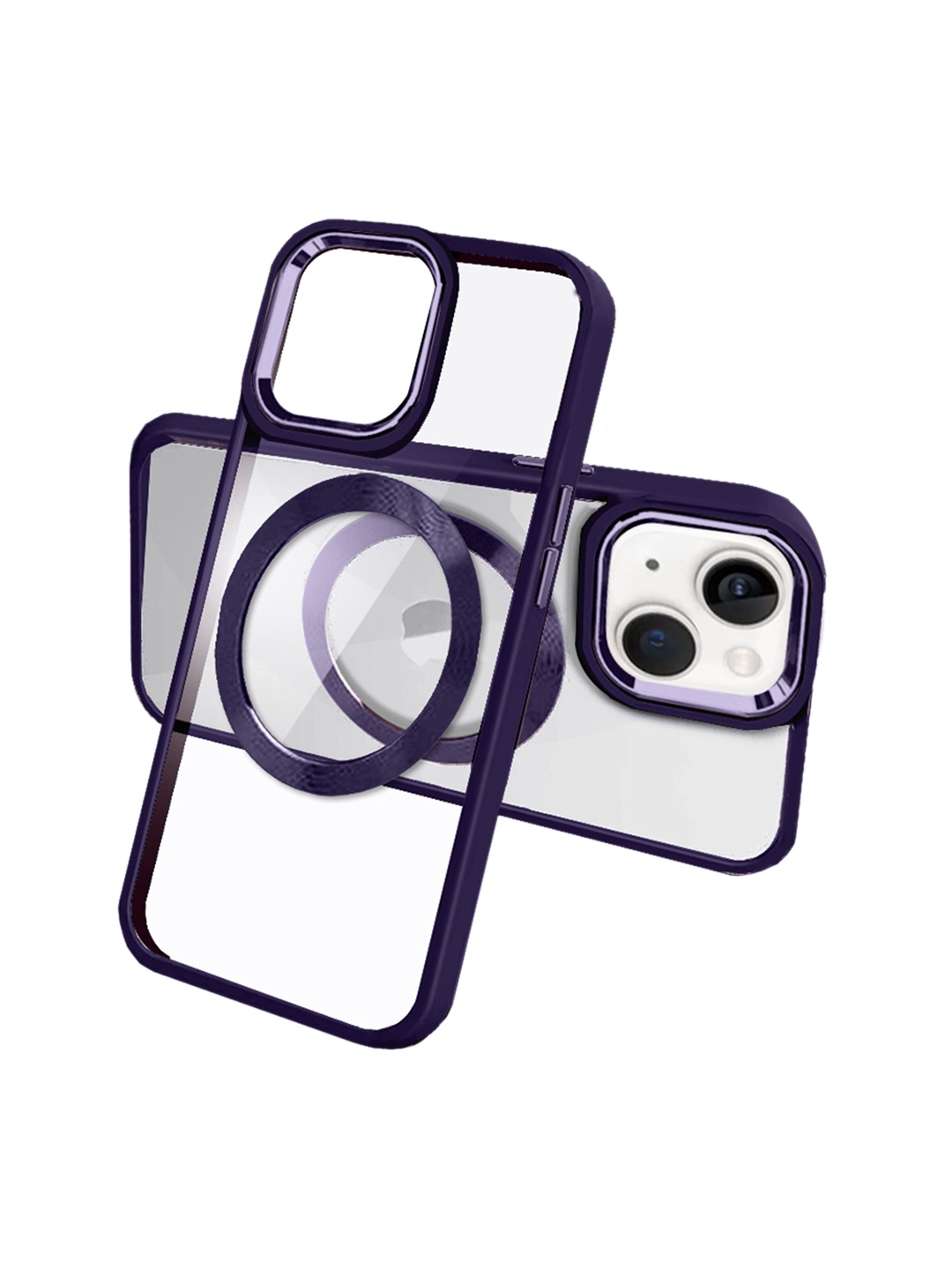 

Karwan Mag Case Compatible iPhone 13 Phone Back Case, Purple