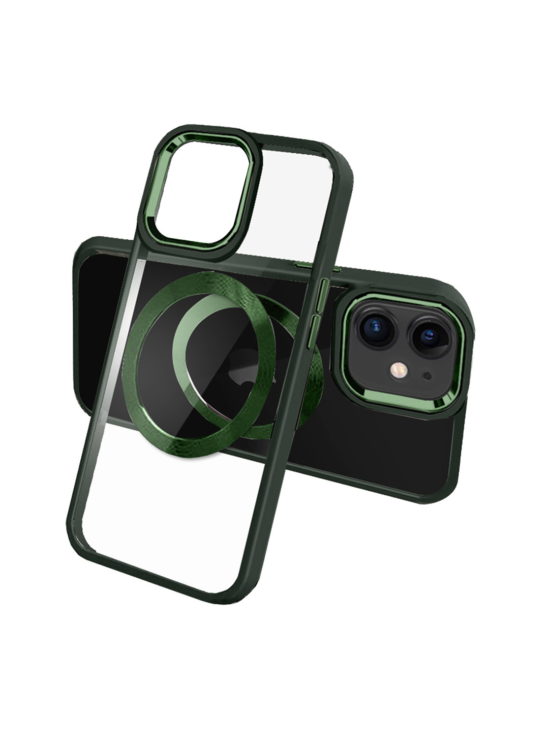 

Karwan Mag Case Compatible iPhone 11 Phone Back Case, Transparent