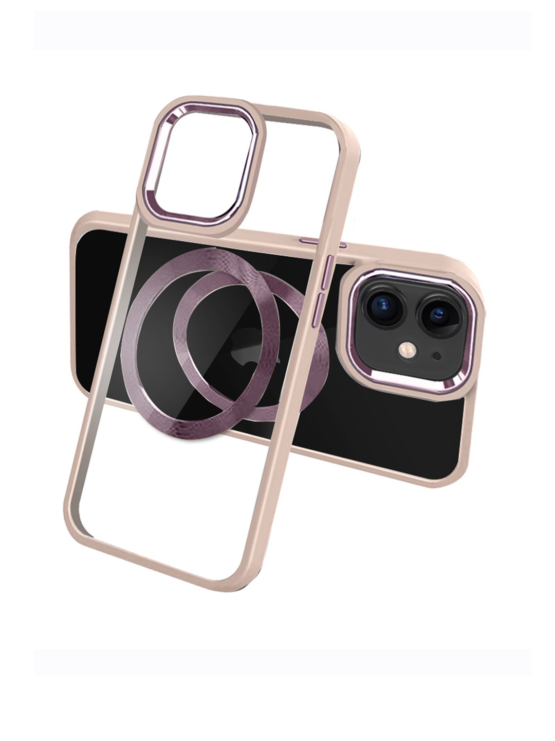 

Karwan Mag Case Compatible iPhone 11 Phone Back Case, Pink