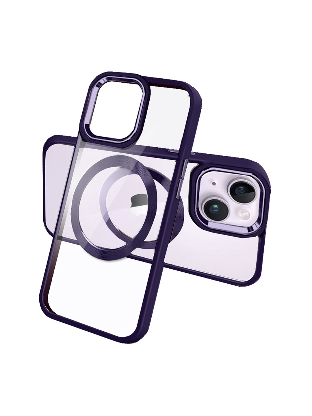 

Karwan Mag Case Compatible iPhone 14 Phone Back Case, Purple