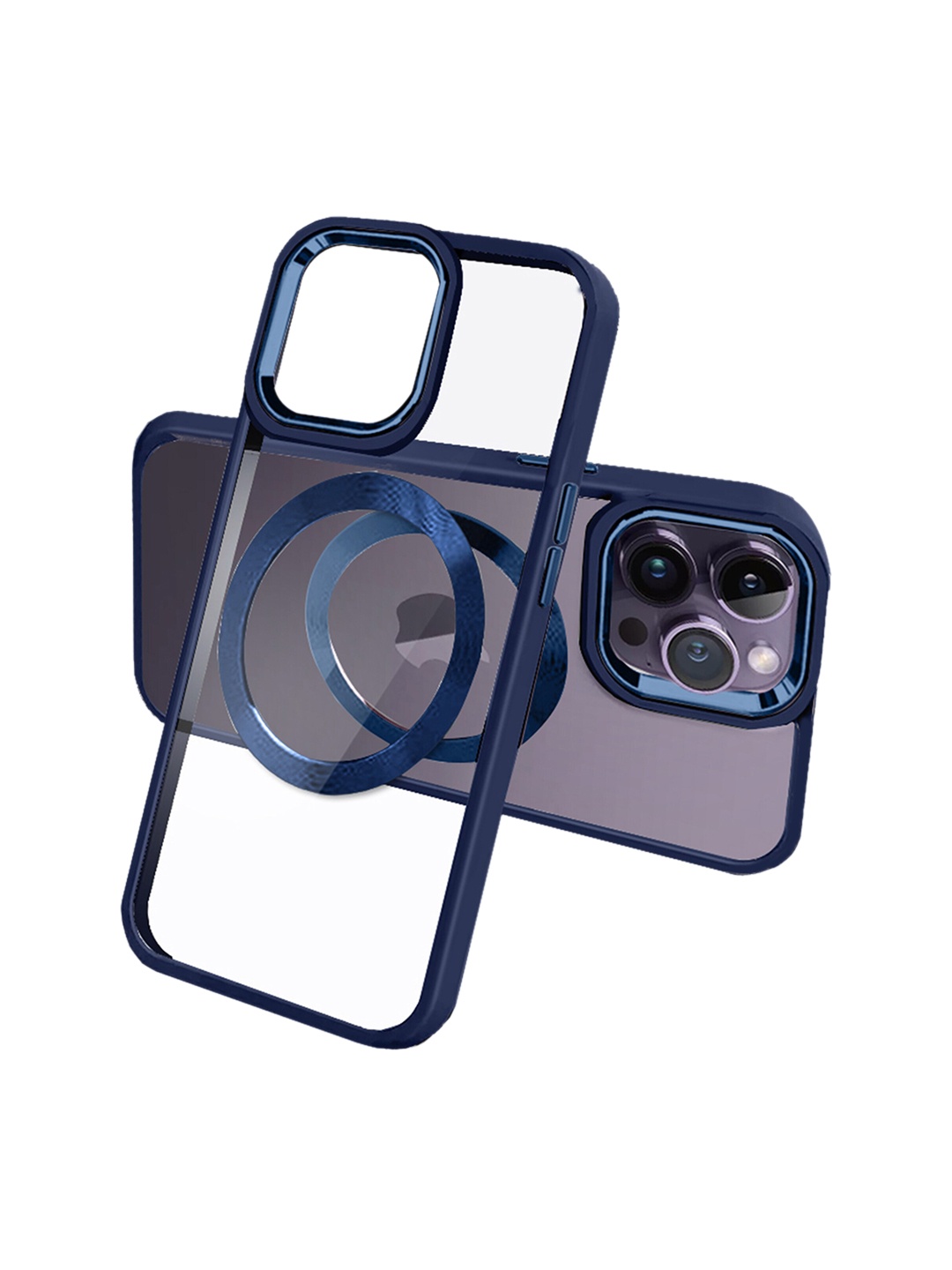 

Karwan Mag Case Compatible iPhone 14 Pro Phone Back Case, Transparent