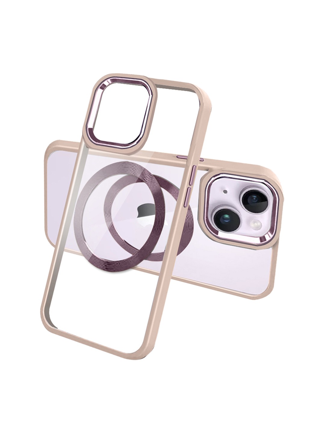 

Karwan Mag Case Compatible iPhone 14 Plus Phone Back Case, Pink