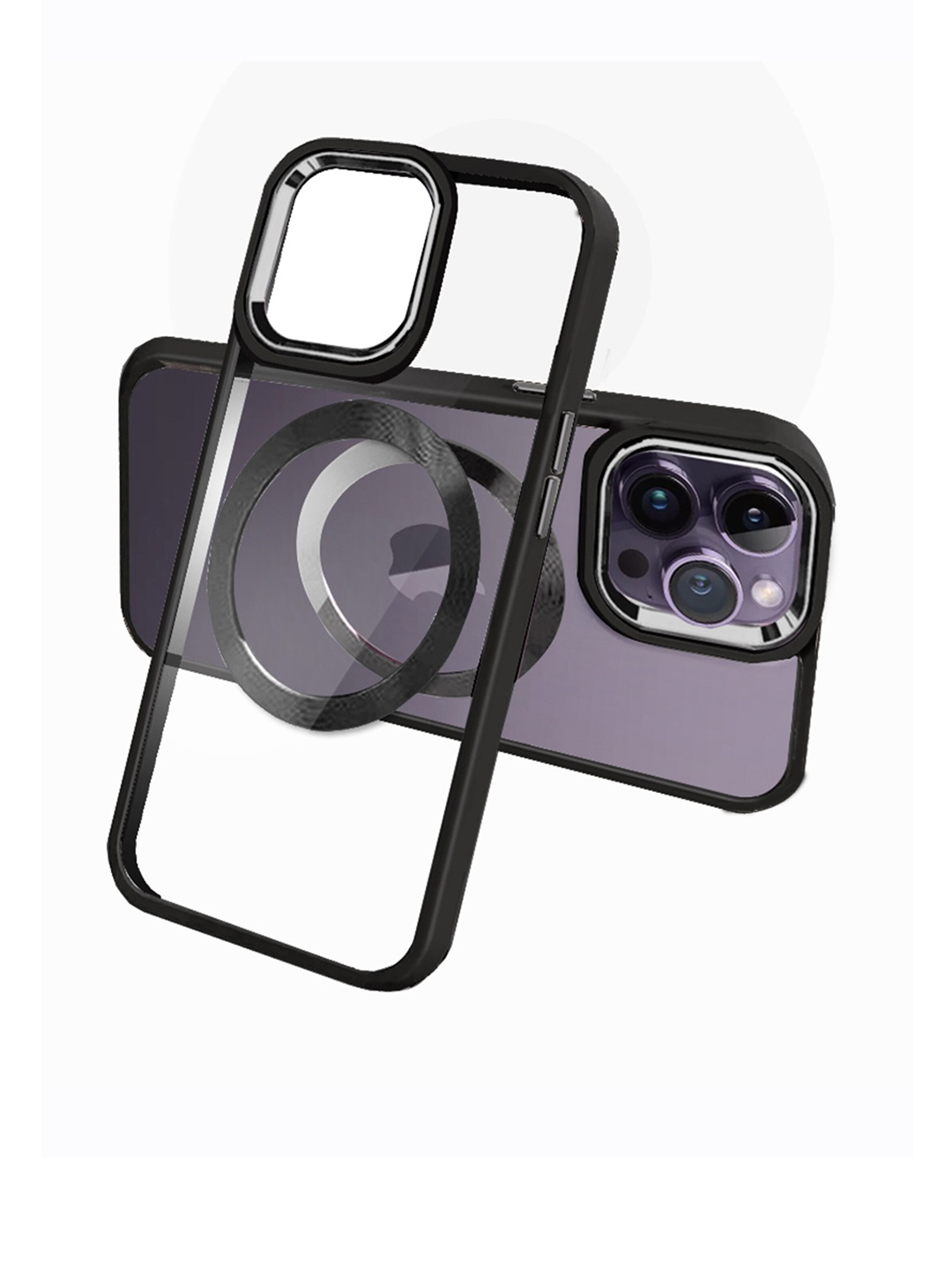 

Karwan Mag Case Compatible iPhone 14 Pro Max Phone Back Case, Black