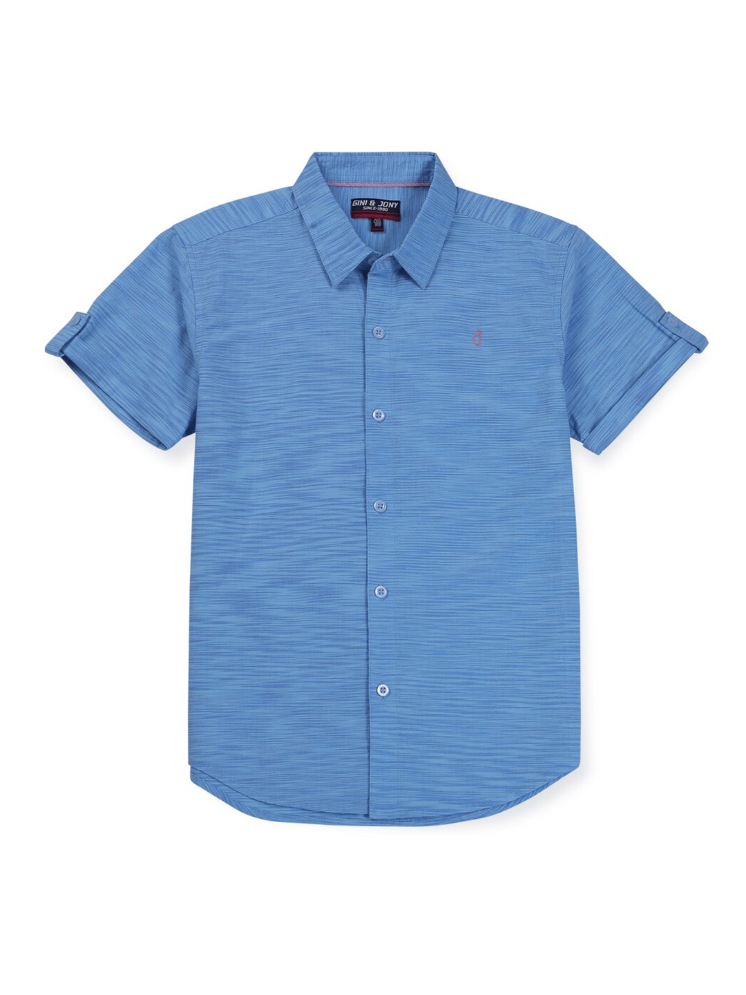 

Gini and Jony Boys Casual Shirt, Blue