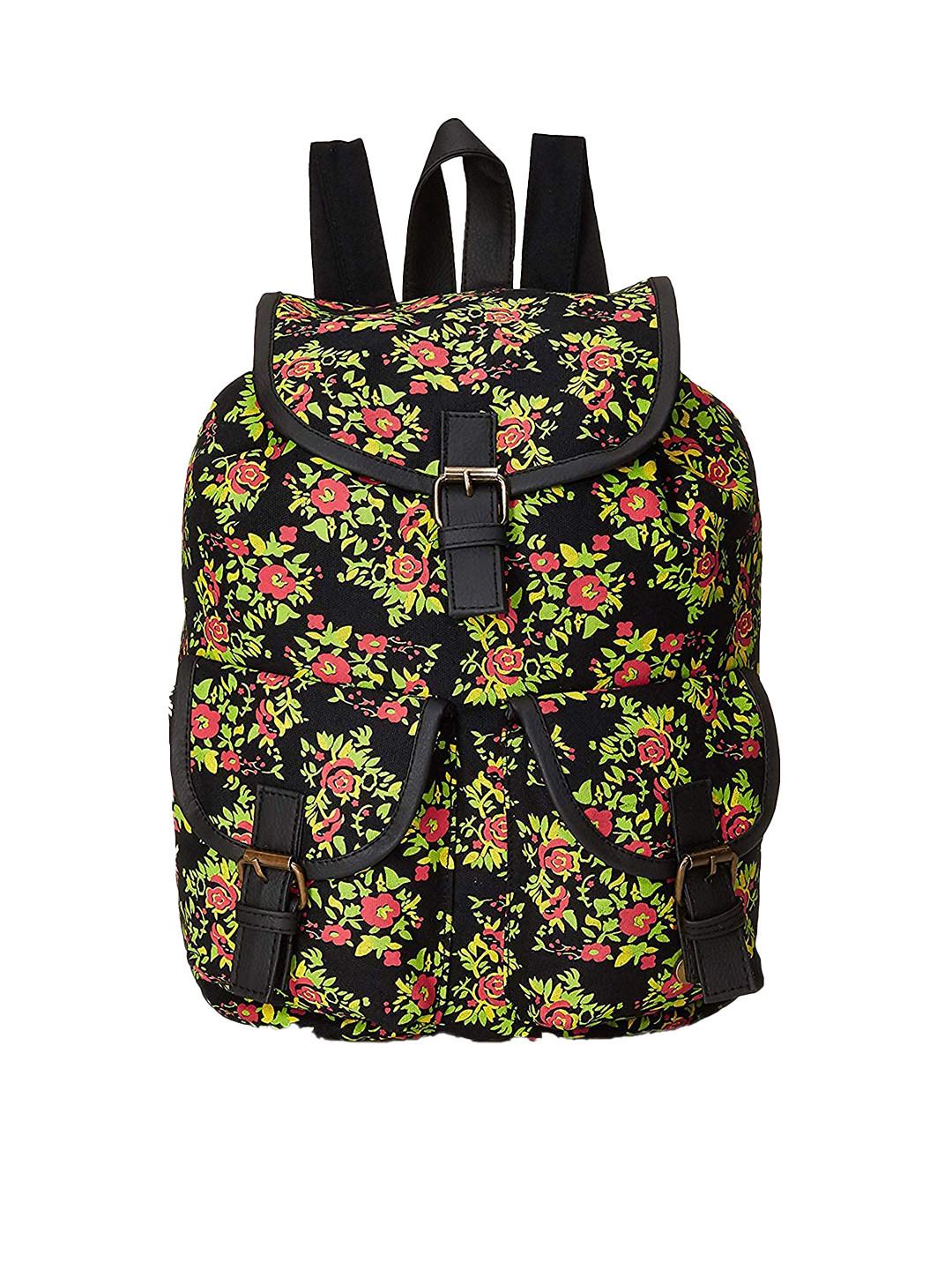 

Kanvas Katha Women Graphic Backpack, Black